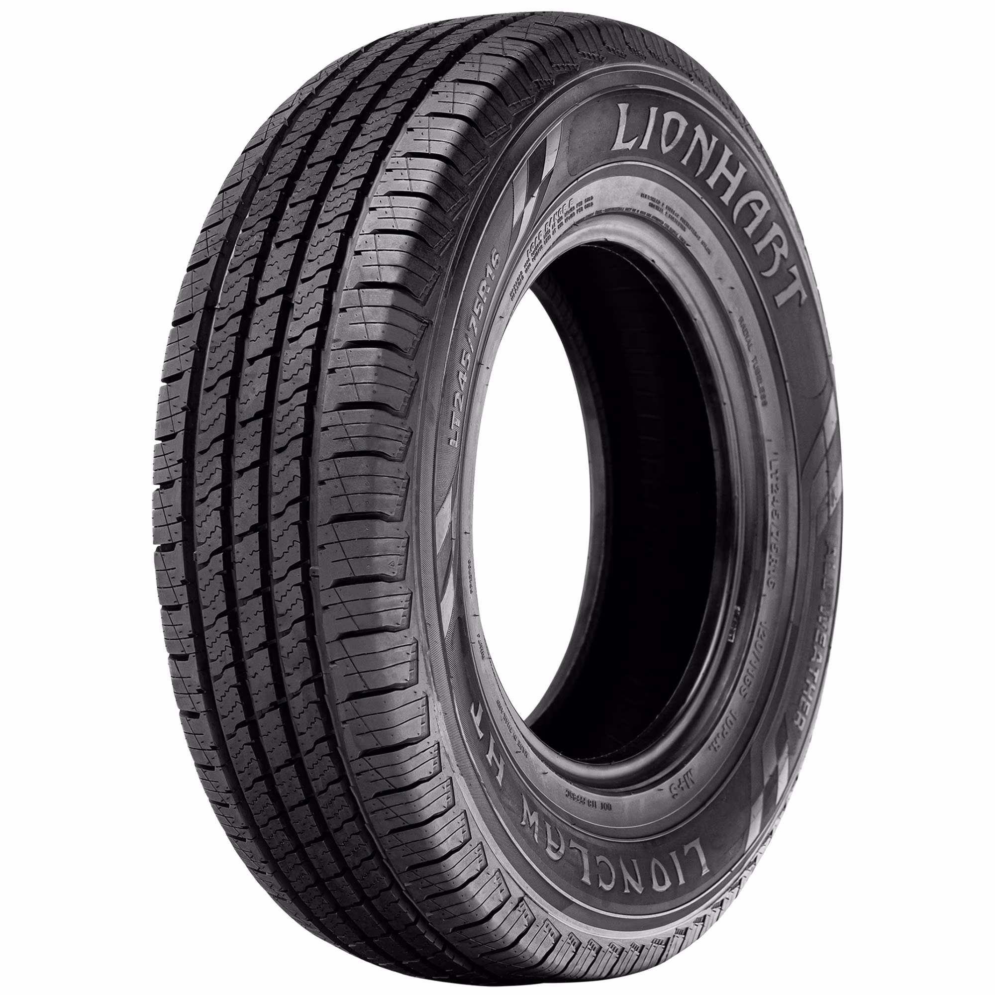 (2 Pack) Lionhart Lionclaw HT All-Season LT245/75R16 120/116S E Passenger Tire(Single)