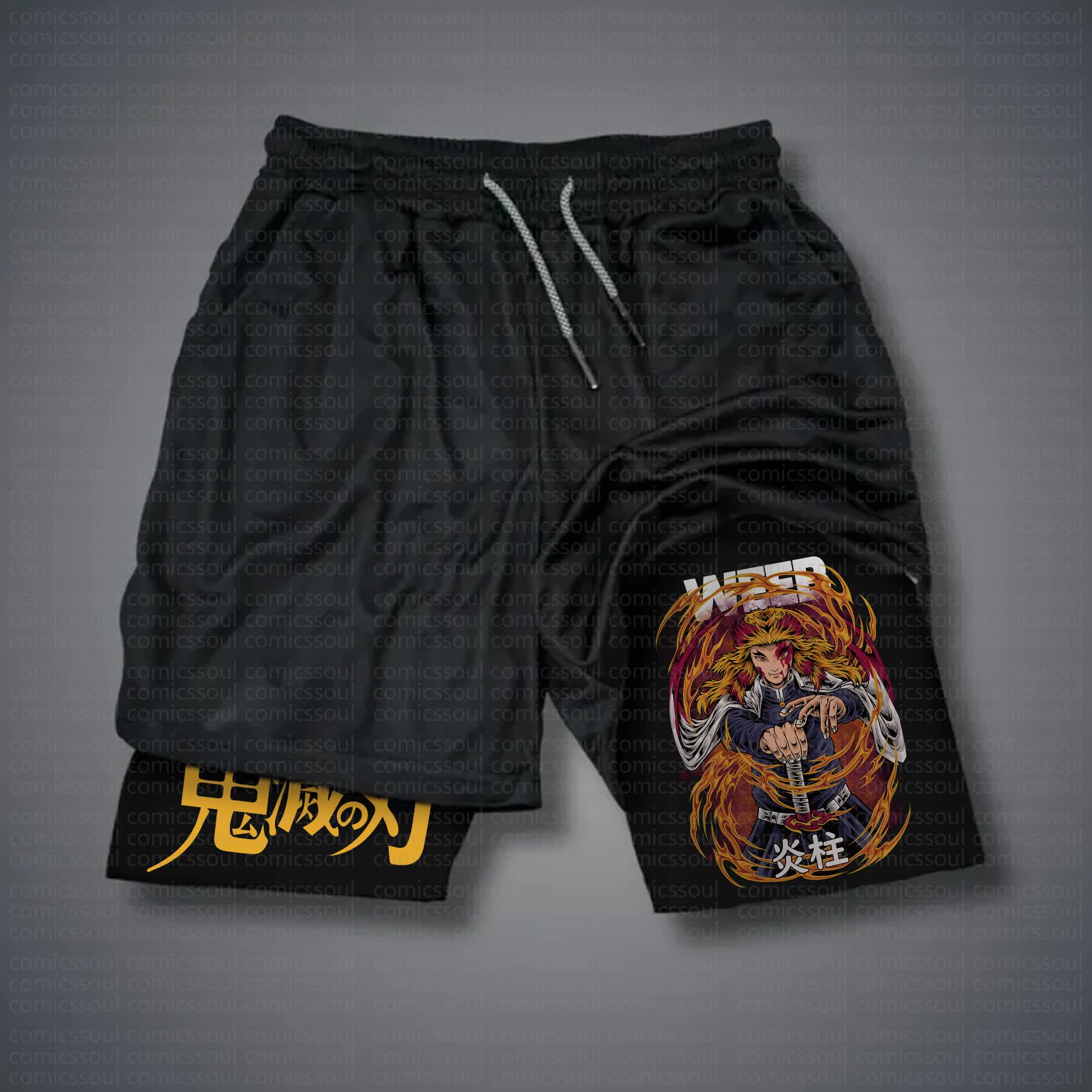 Unisex Casual Anime Streetwear Shorts 丨Comicssoul