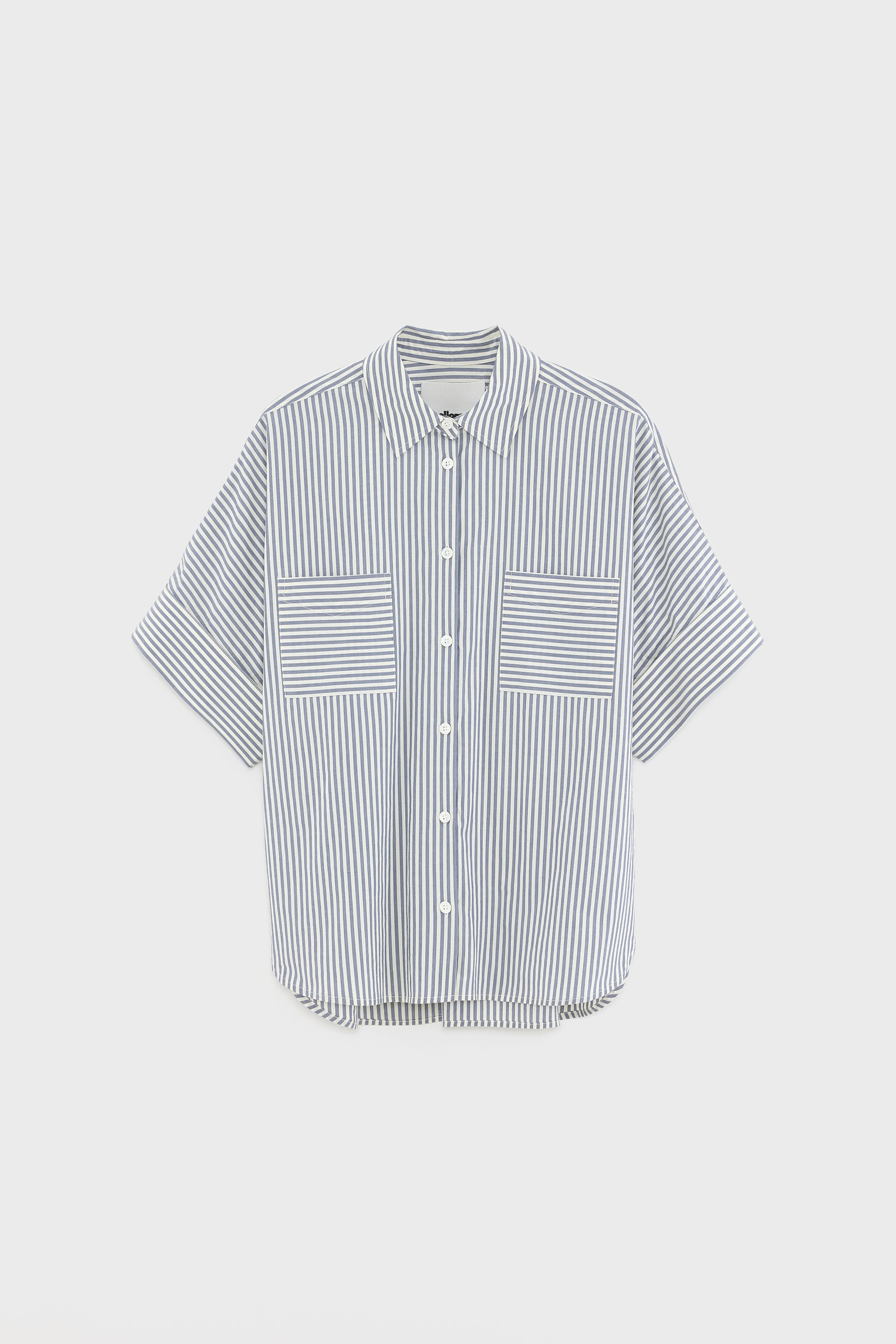 Bellerose Jay short-sleeve shirt (261 / W / STRIPE B)