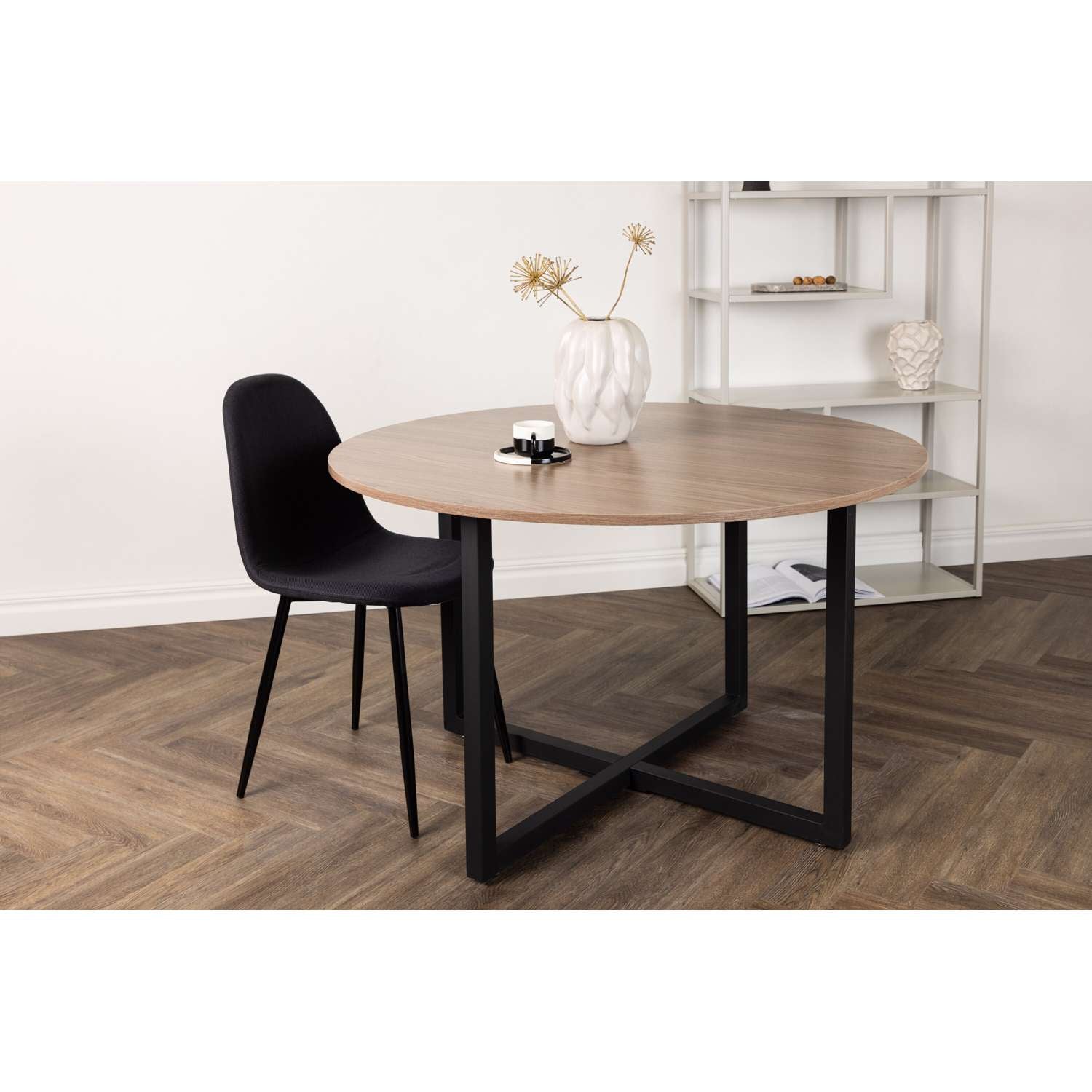 Venture Home Durango Eettafel ⌀120 - Walnoot