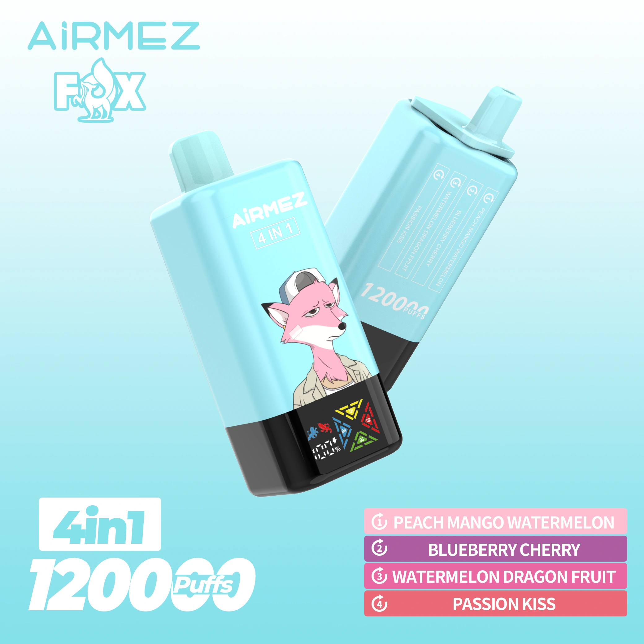 Airmez FOX 4-in-1 120000 Puffs – Quad Flavor Beast