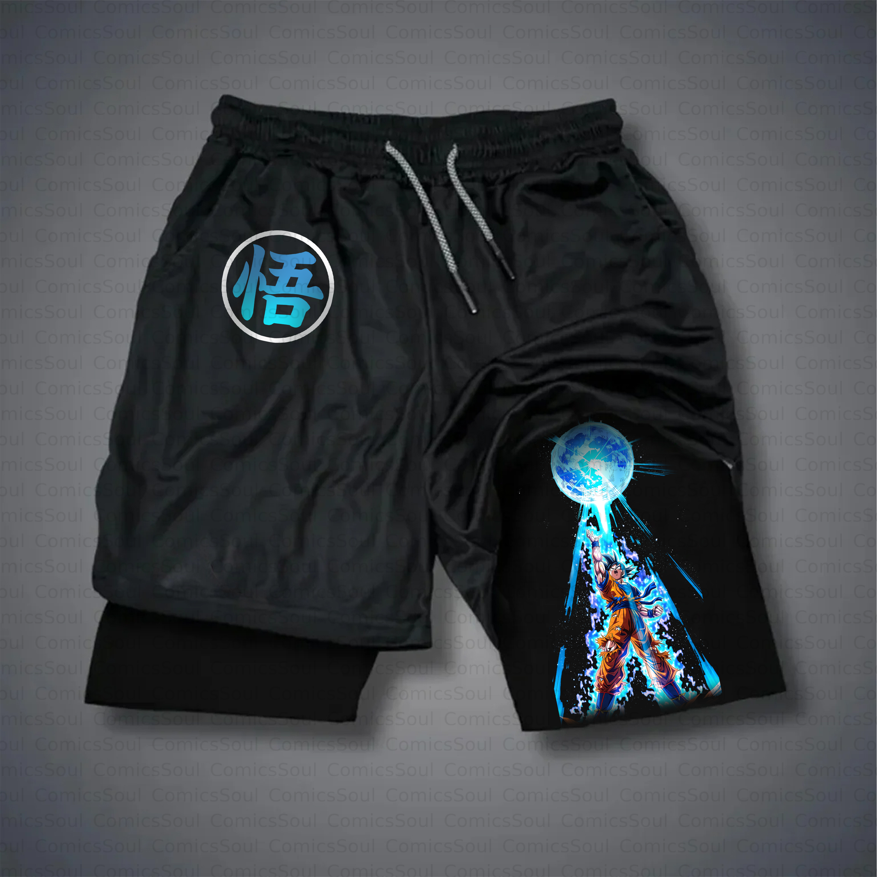 Unisex Casual Anime Style Shorts