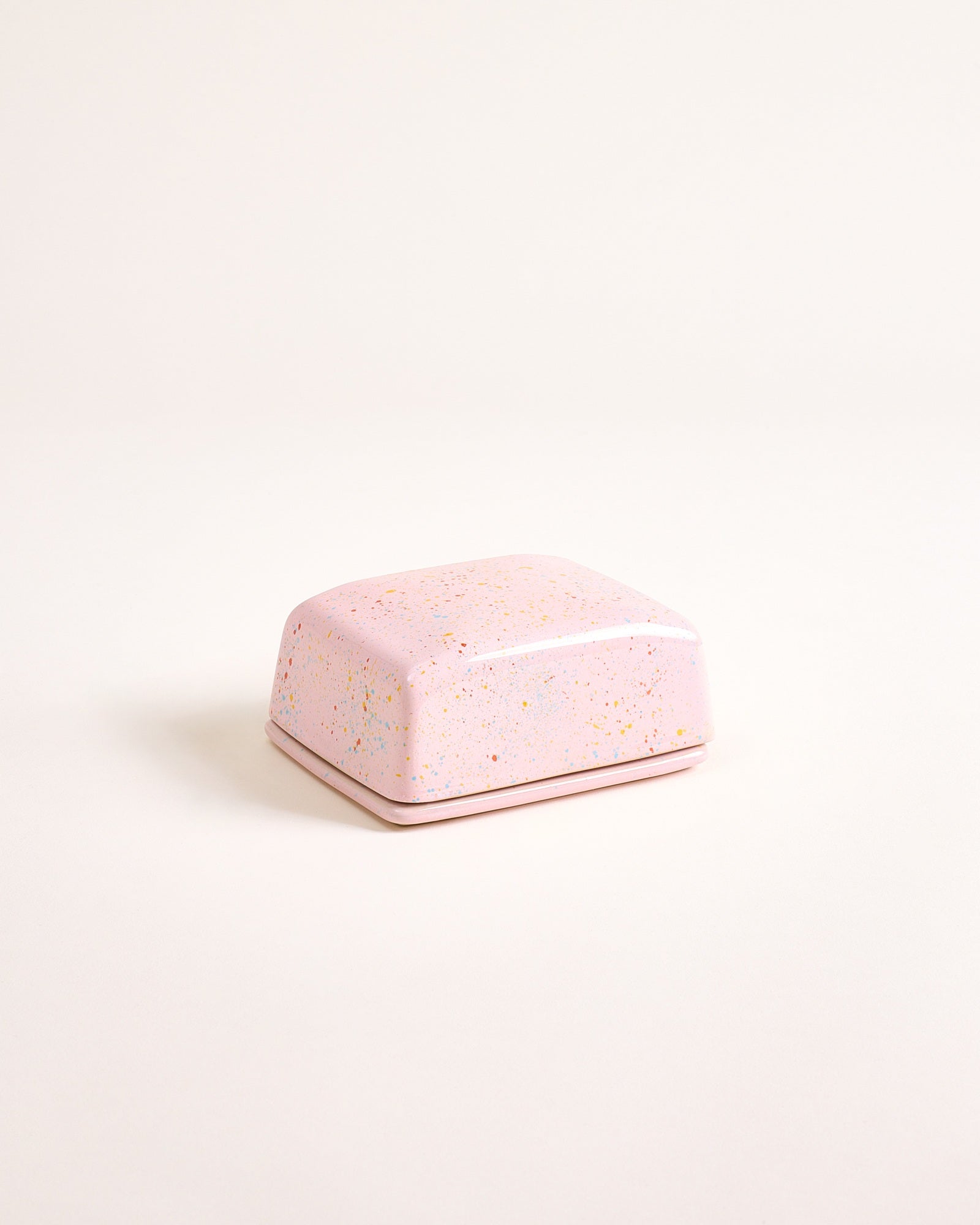 Alojamento Butterdose gesprenkelt rosa