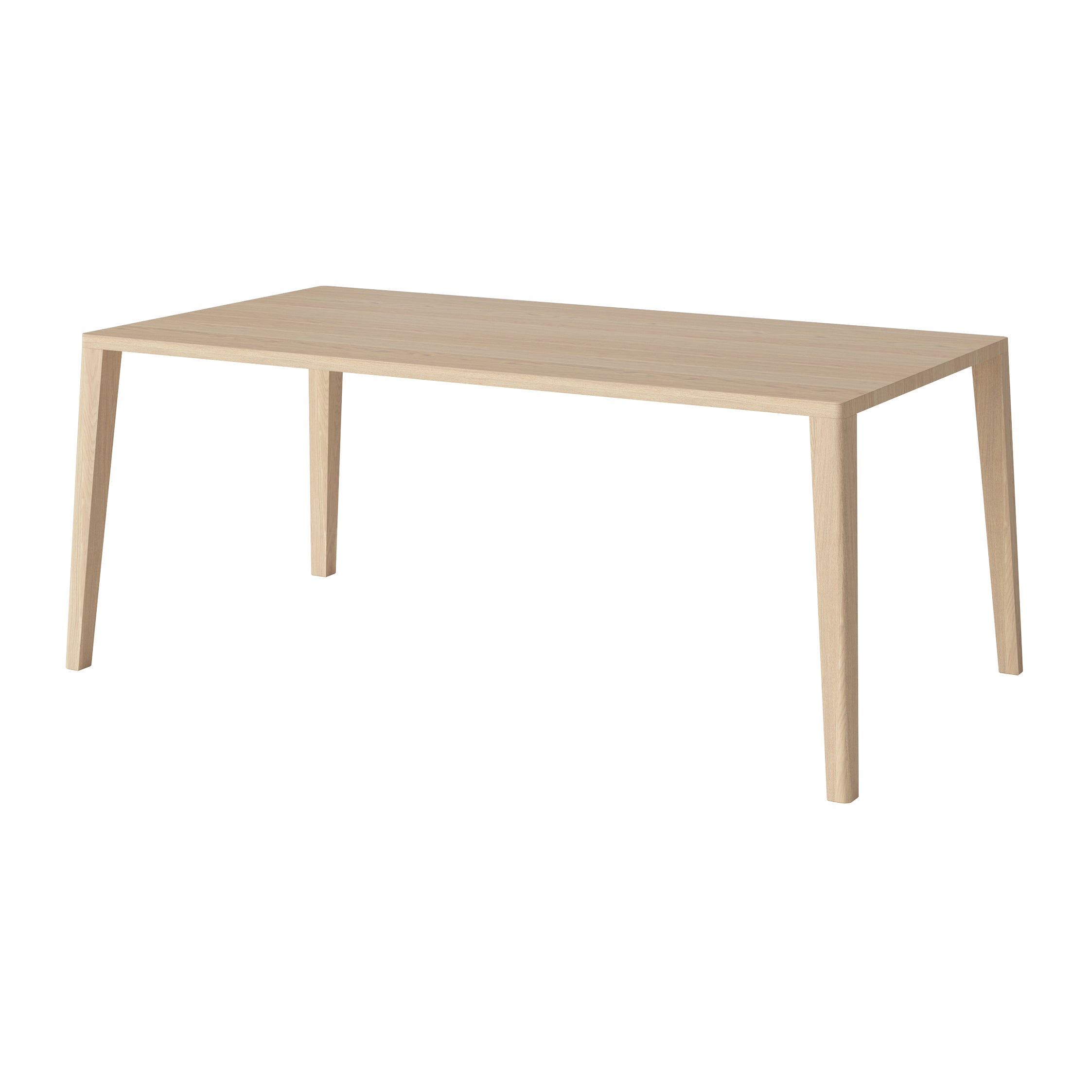 Bolia Graceful Eettafel - B 180 cm - Witgepigmenteerd Geolied Eiken