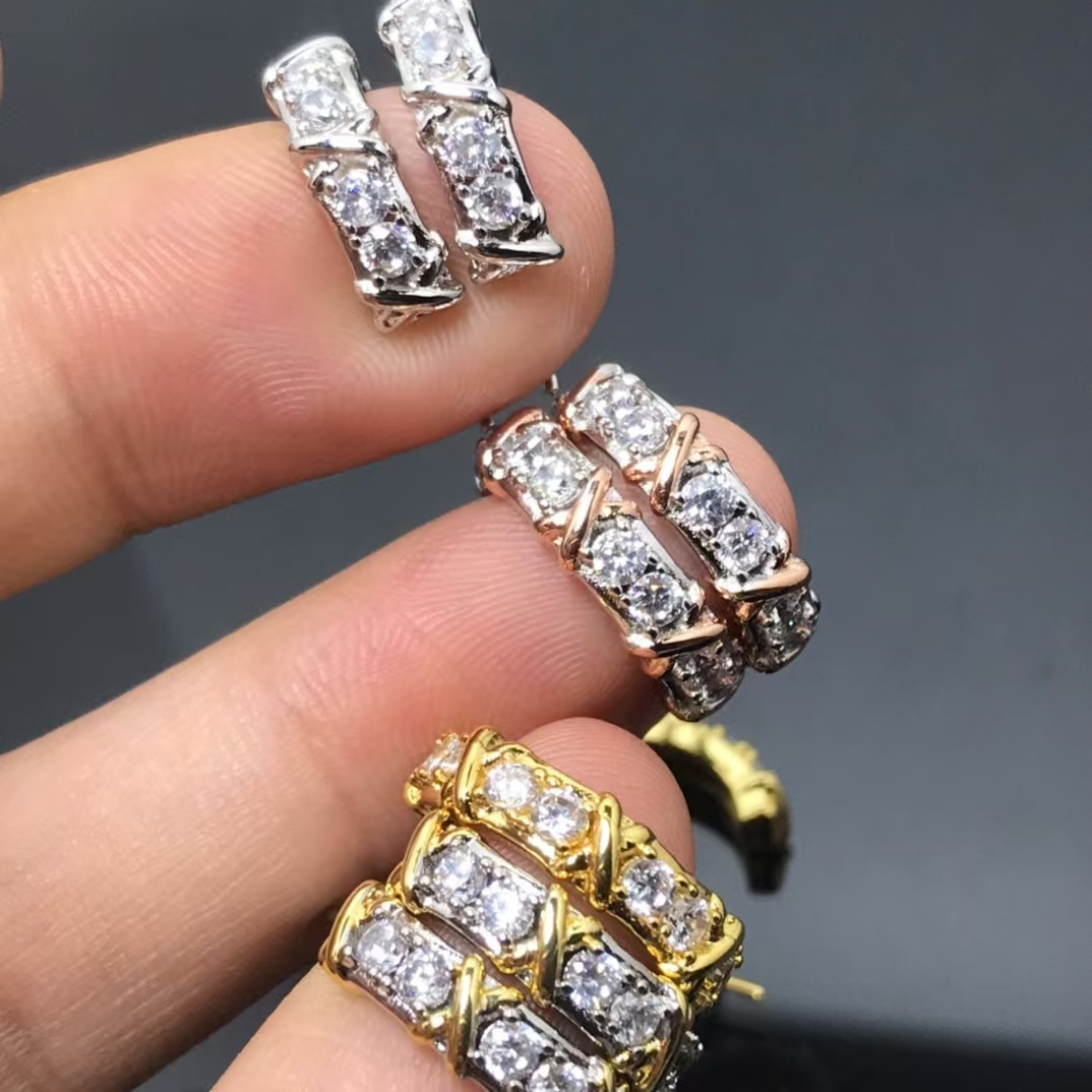 Tiffany Cross Earrings - Original Replica Club
