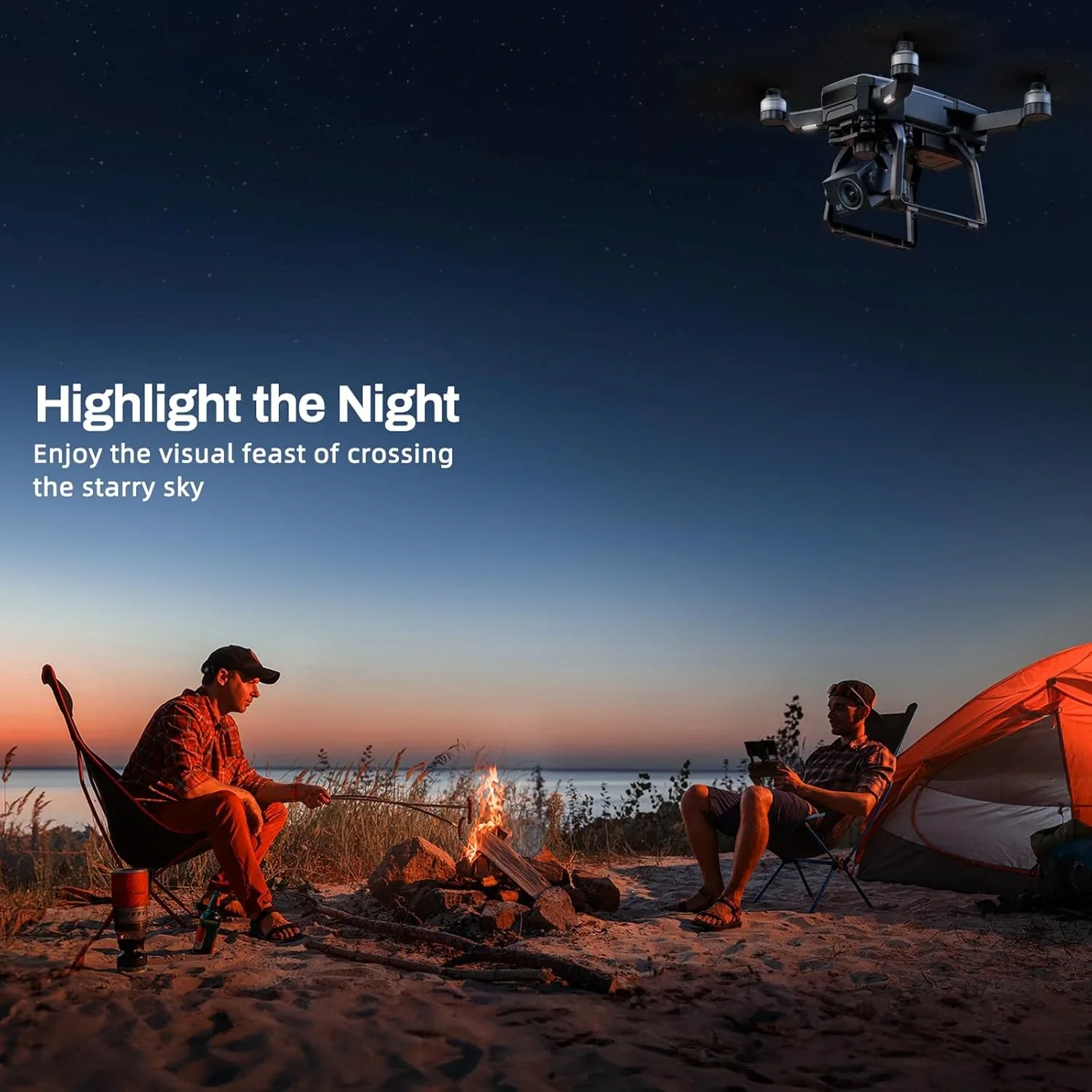 Adult-specific camera drone with 4K UHD aerial photography 3-axis gimbal 10000-foot control