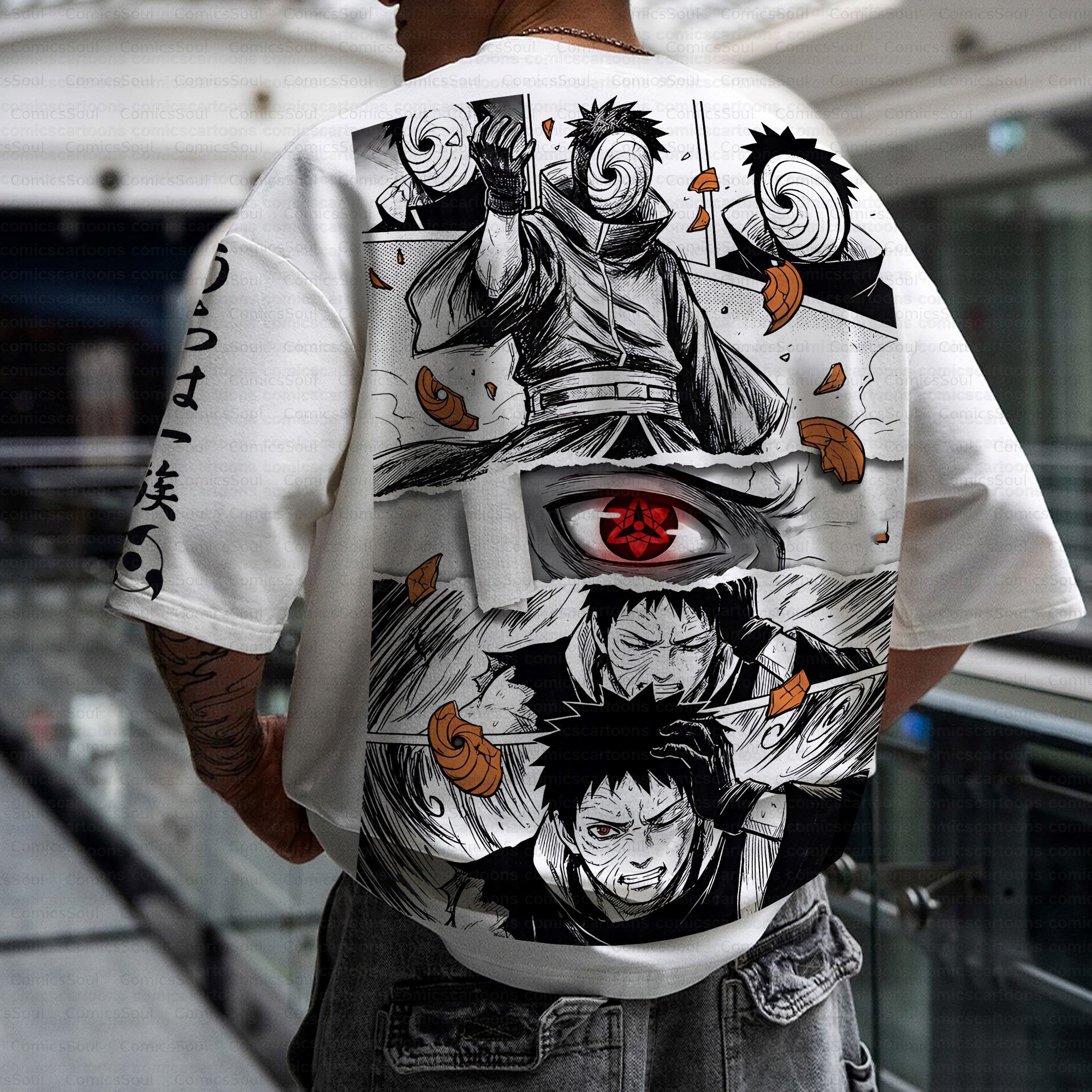 Unisex Anime Inspired Vintage T-Shirt
