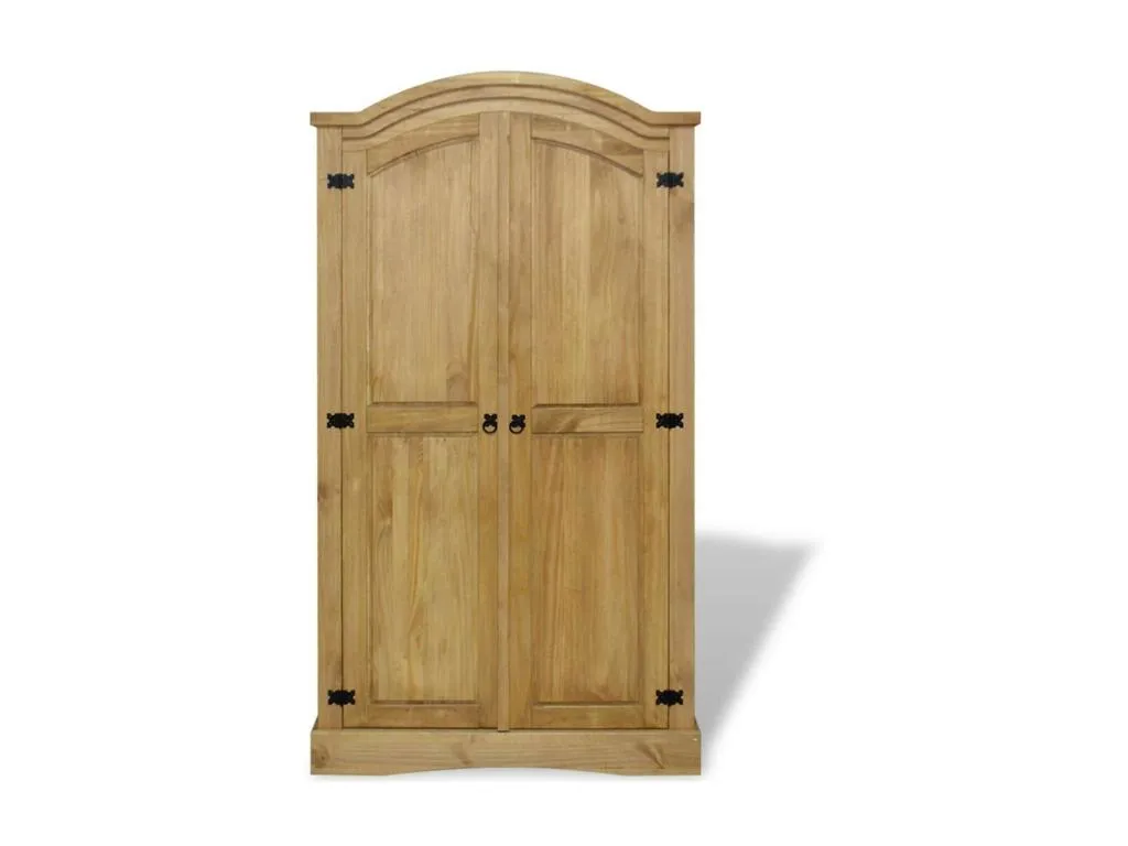 Armario Jmmhogar Mexicano estilo Jmmhogar 2 Puertas Marrón
