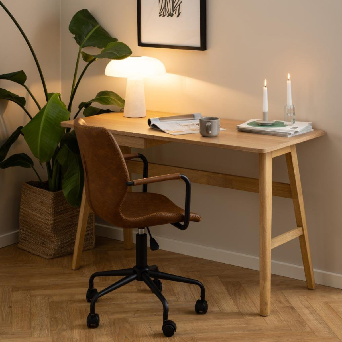 Rebellenclub Makin Bureau - 120 x 60 cm - Eiken