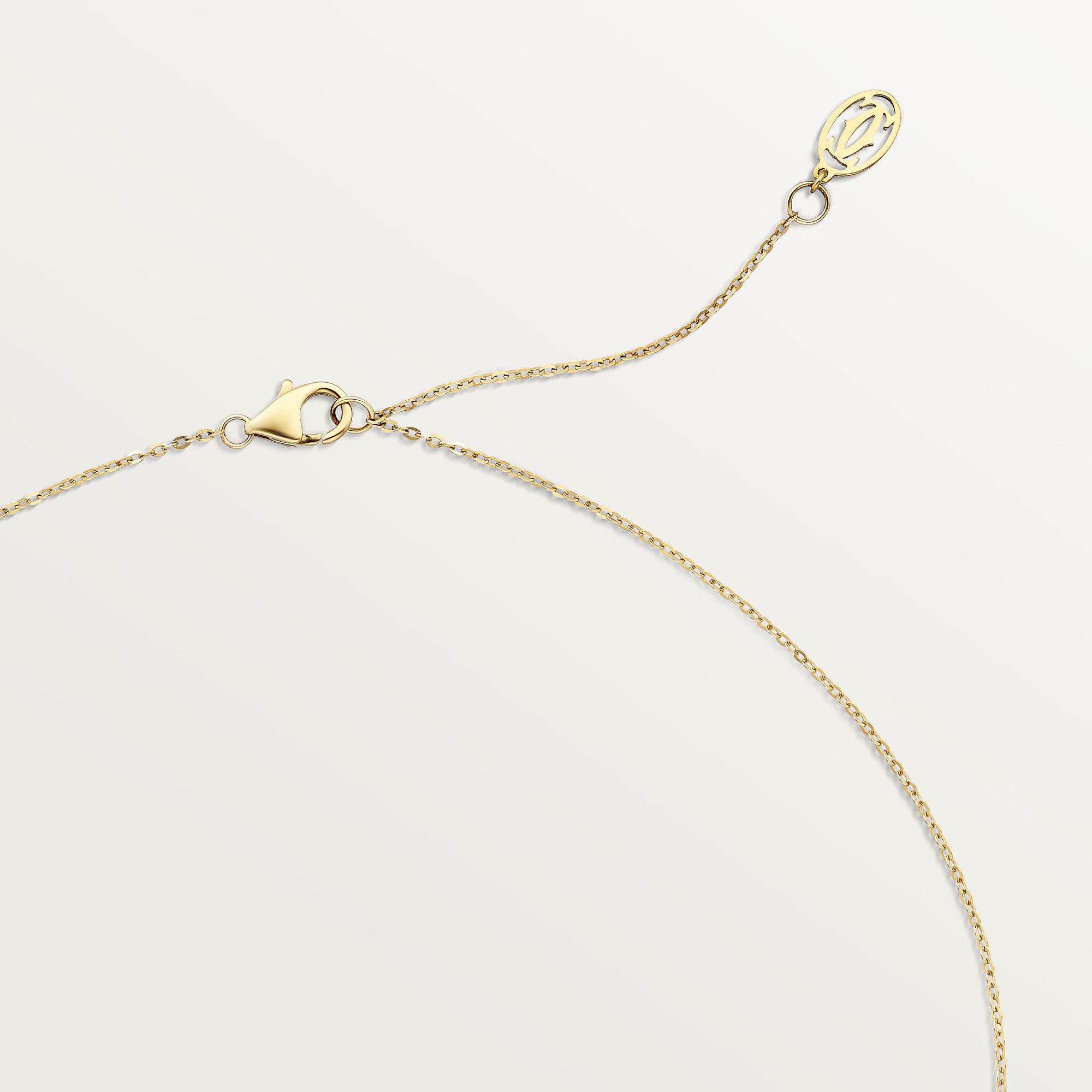 Cartier Full Diamond Paved Trinity Pendant Necklace - Original Replica Club