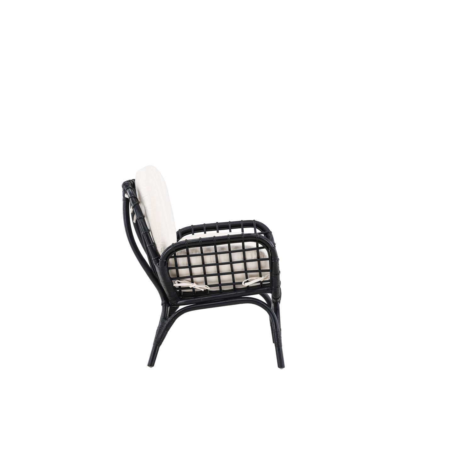 Venture Home Moana Loungestoel 67 x 75 x 80 - Zwart