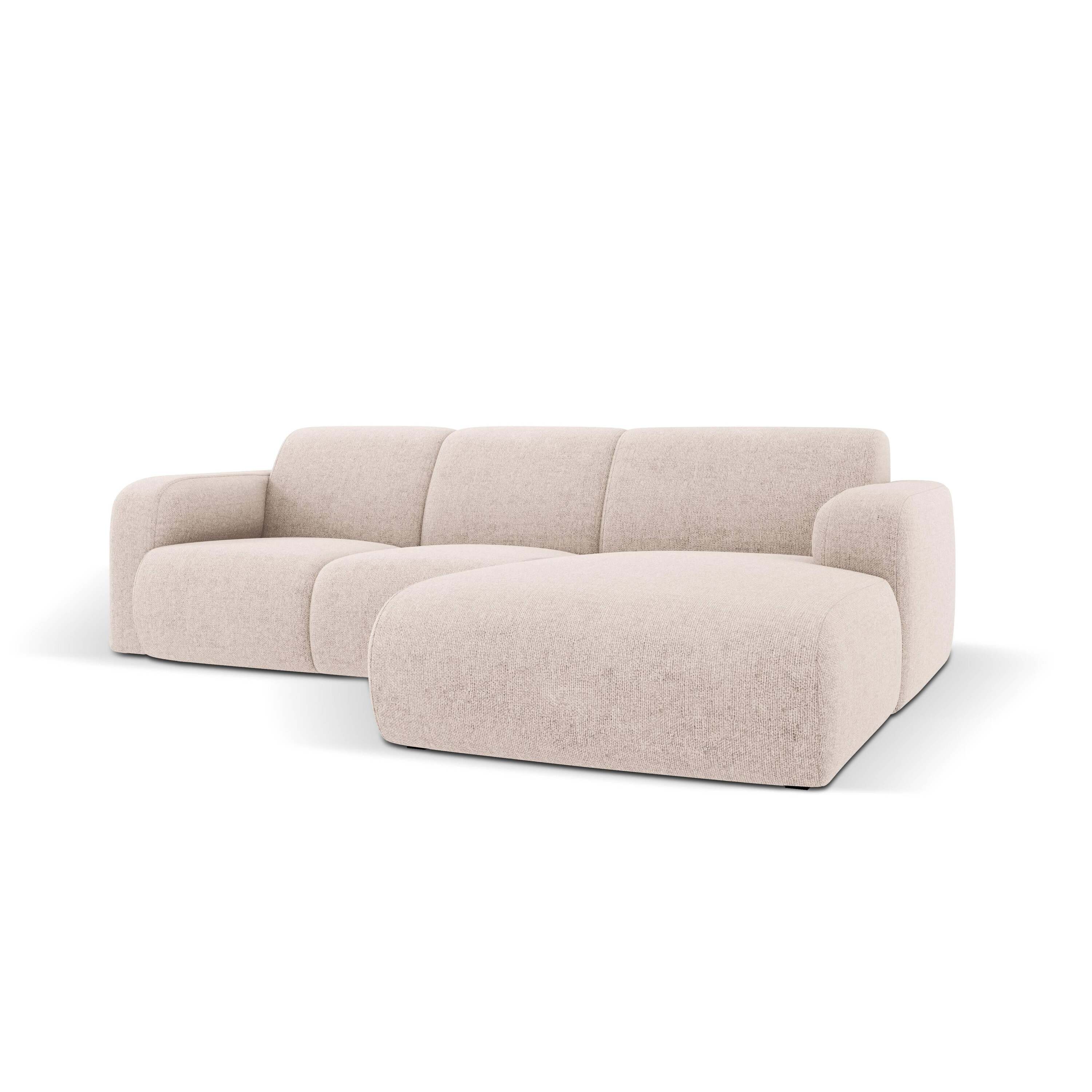 Windsor & Co Lola Hoekbank met Chaise Longue Rechts - Chenille - Kieze