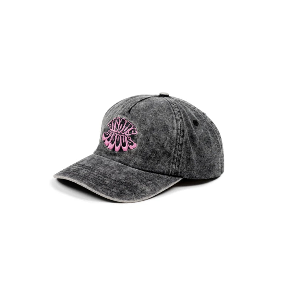Bisous Skateboard - Casquette Lips - Noir Bleach