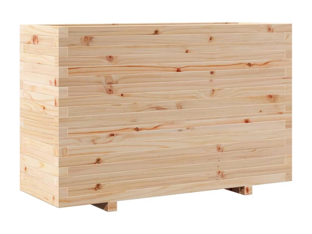 Decoratodo madera maciza de pino 110x40x72 cm