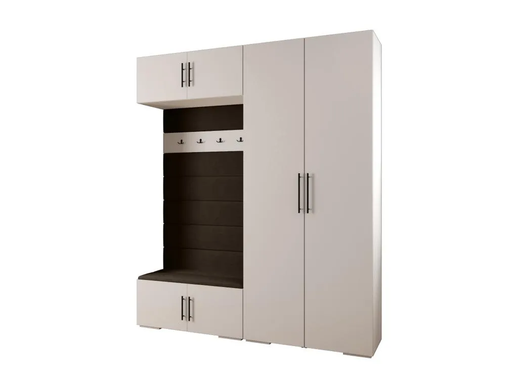 Micasacool 3 armario con puertas batientes 236.7/200/47