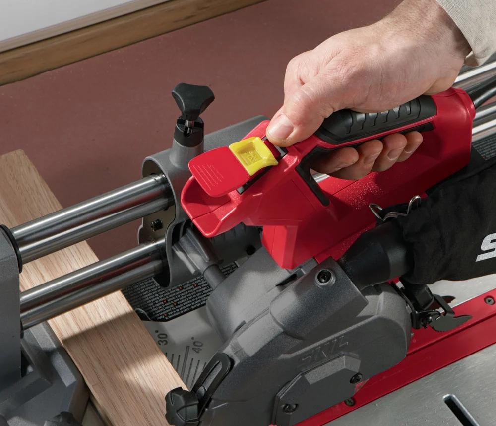 SKIL 3601-02 7-Amp Corded Electric Flooring Saw with 36T Contractor Blade - Image 6