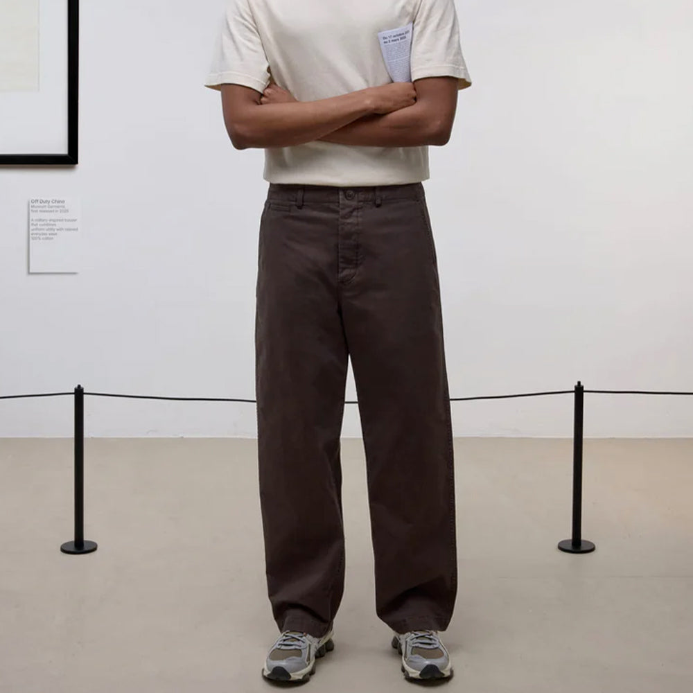 Museum Garments - Pantalon Chino Offduty - Marron