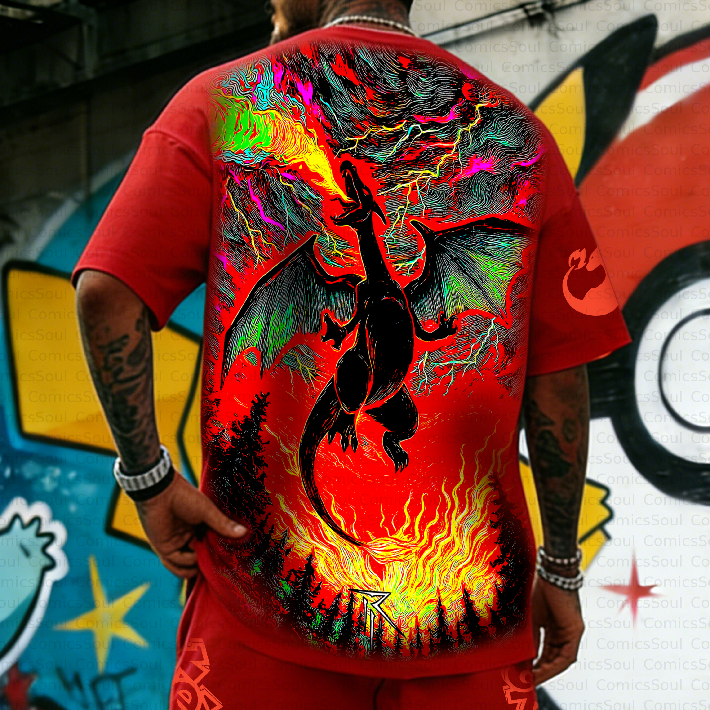 Unisex Anime Inspired Vintage T-Shirt