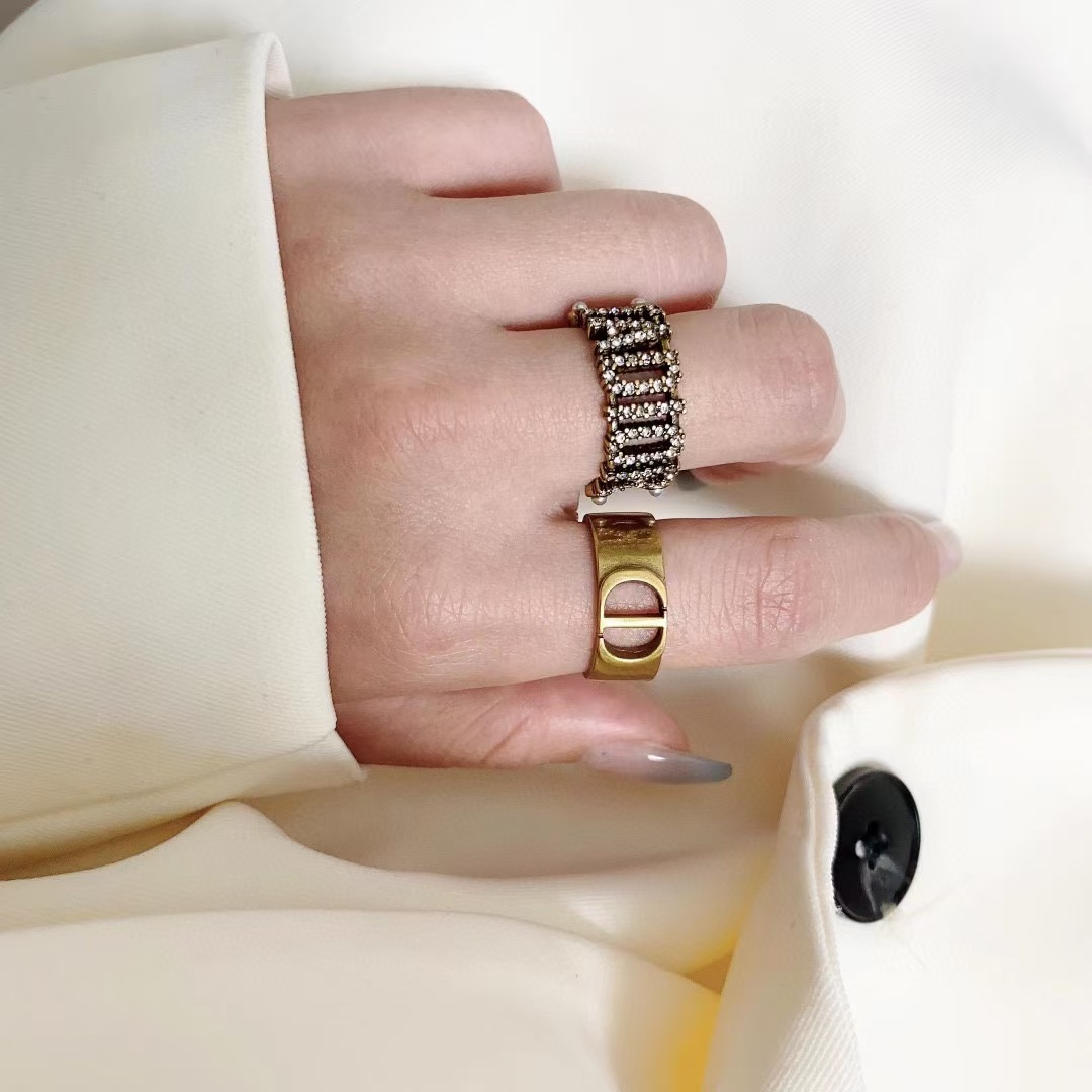 Dior Vintage CD Open Ring - Original Replica Club