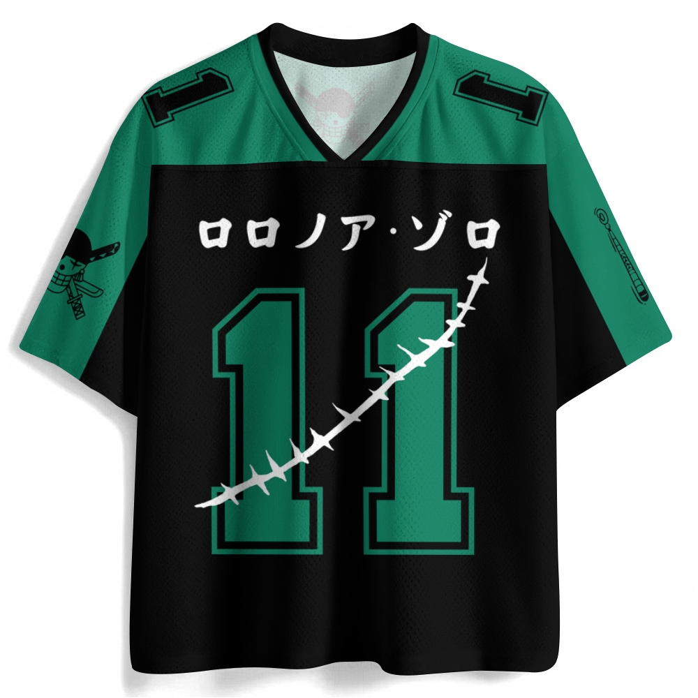 One Piece Crew Neck Football Jersey