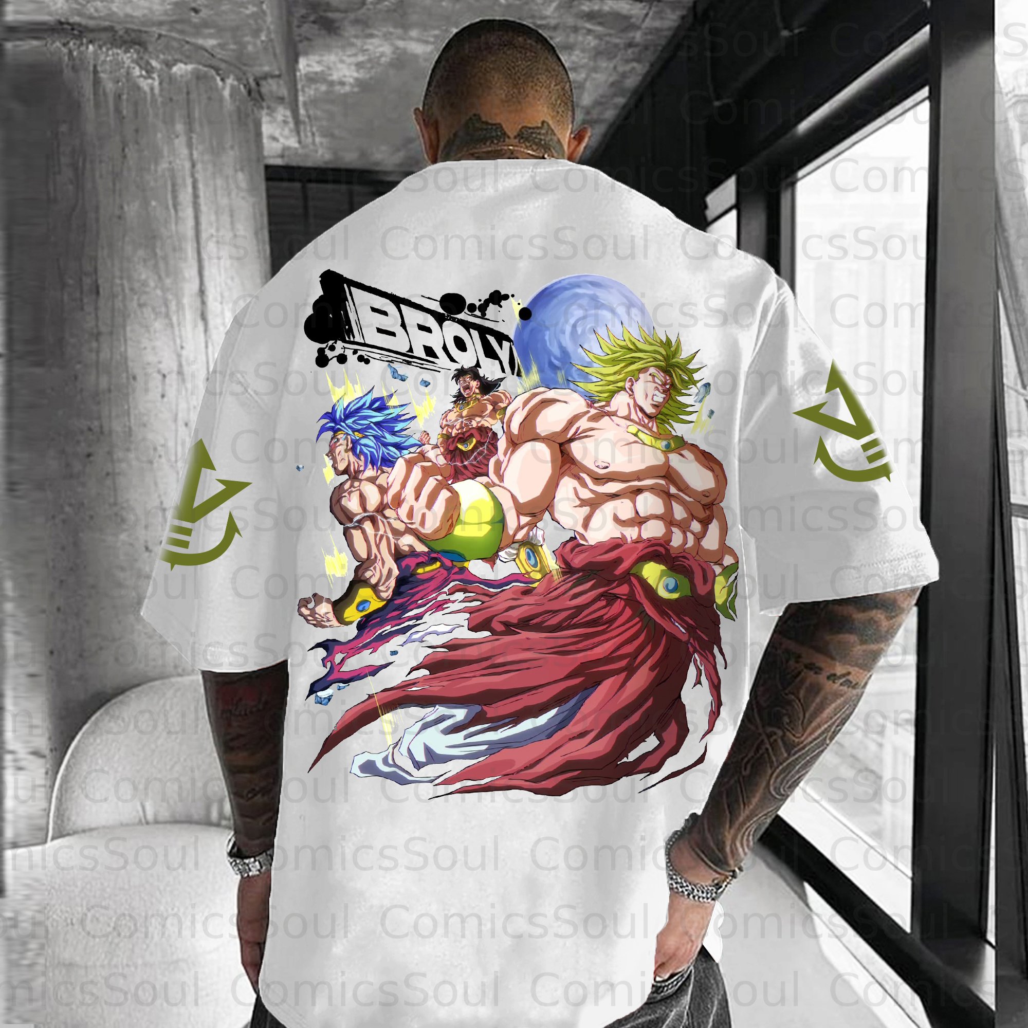 Unisex Anime Inspired Vintage T-Shirt