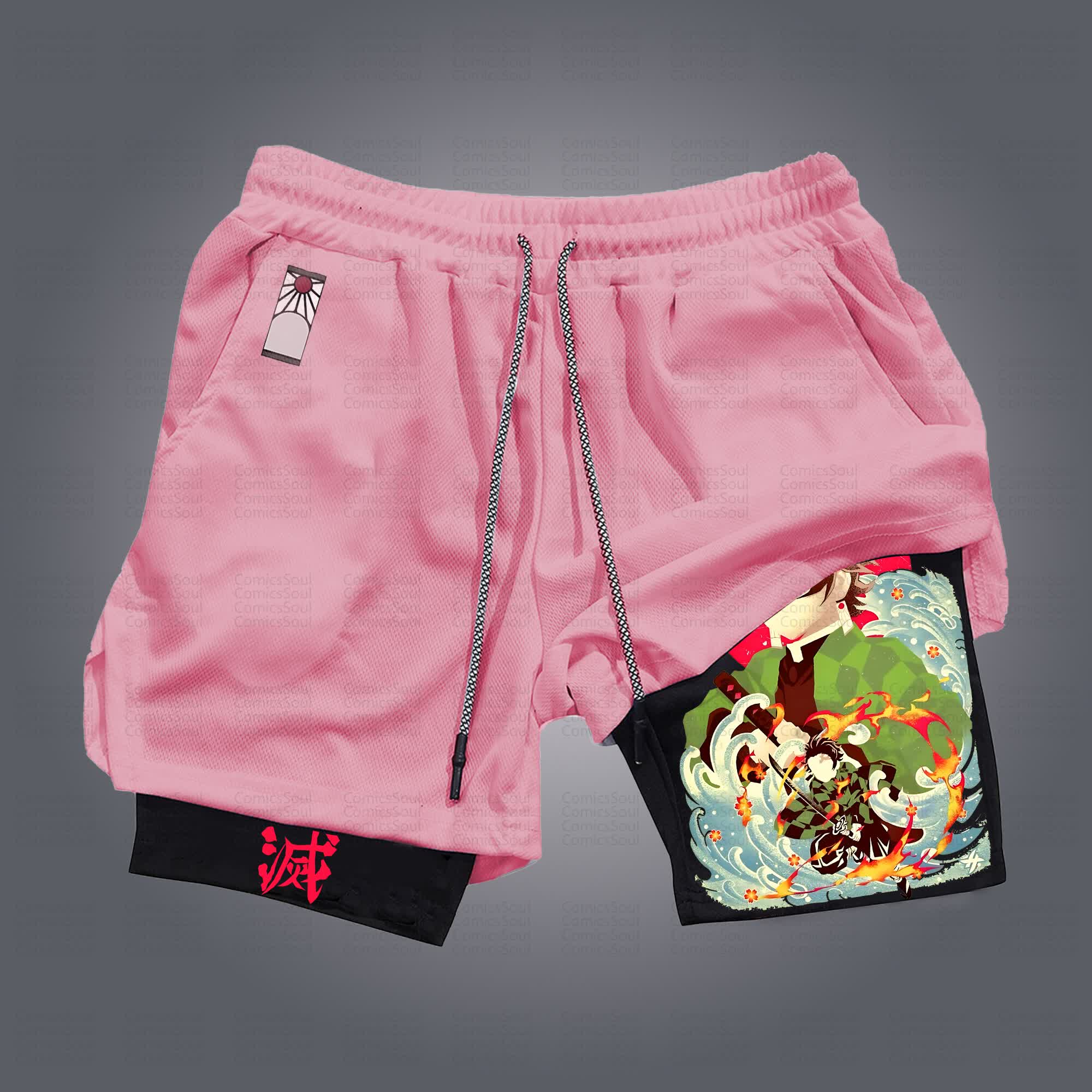 Unisex Casual Anime Streetwear Shorts 丨Comicssoul