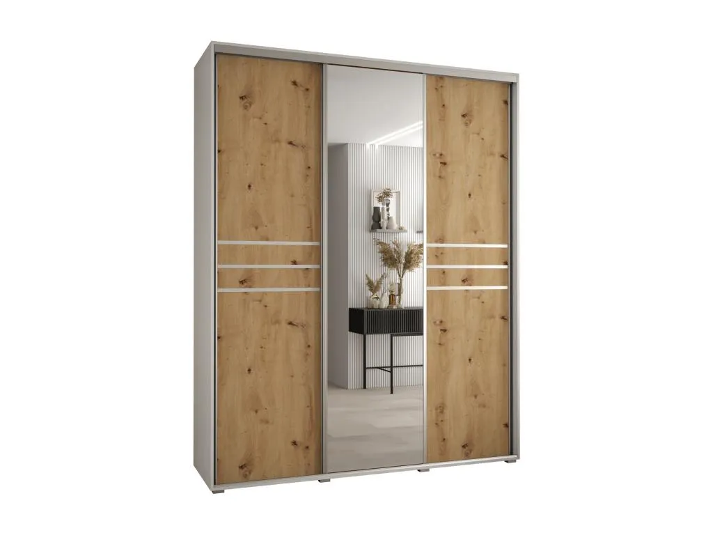ARMARIO CON PUERTAS BATIENTES 235.2/200/45 3 puertas 03766GLTK