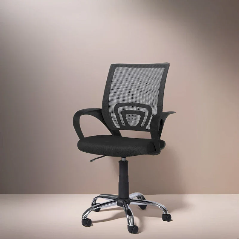 Adjustable Ergonomic Office Chair with Breathable Mesh, Lumbar Support, and 360-Degree Swivel Wheels for Enhanced Mobility