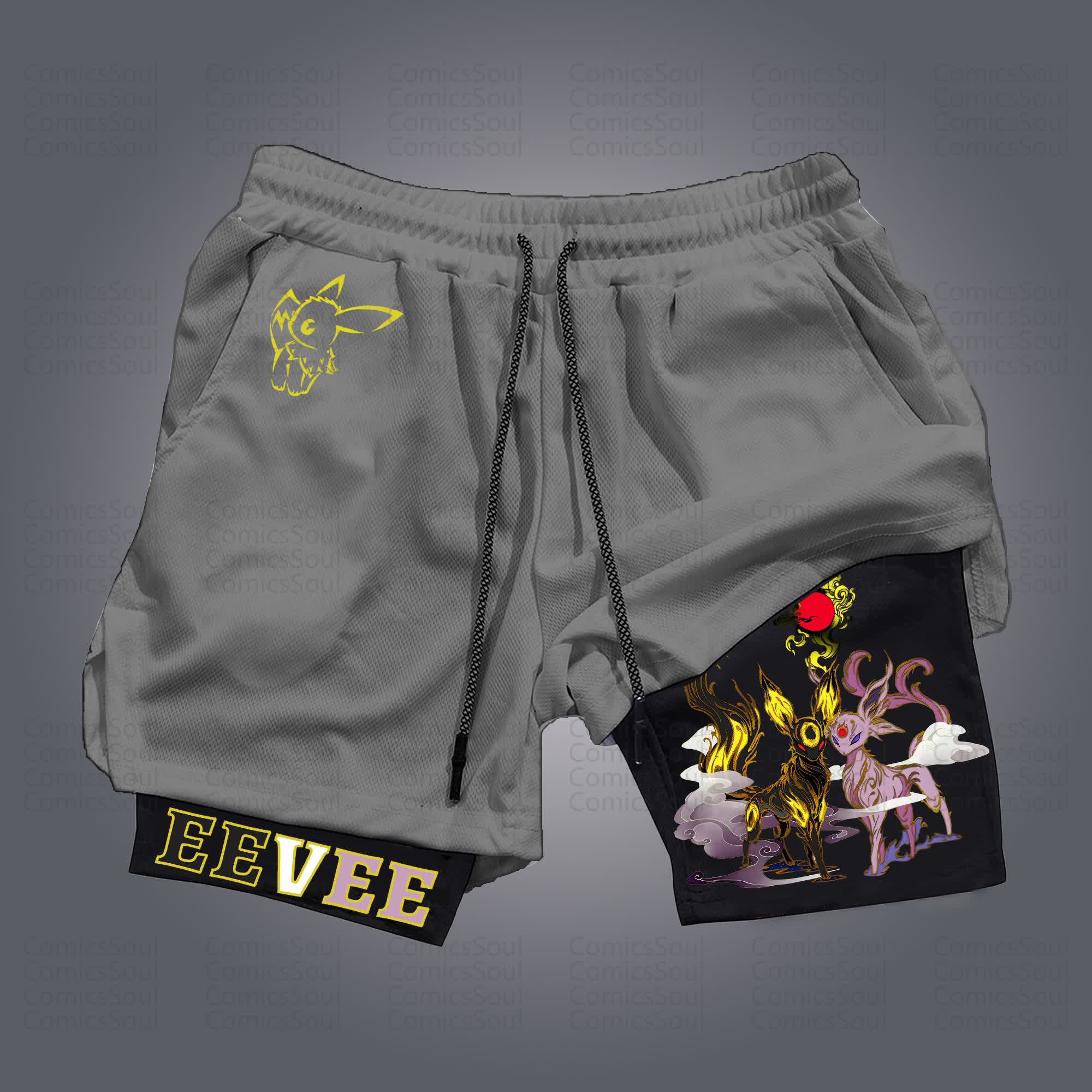 Unisex Casual Anime Streetwear Shorts 丨Comicssoul