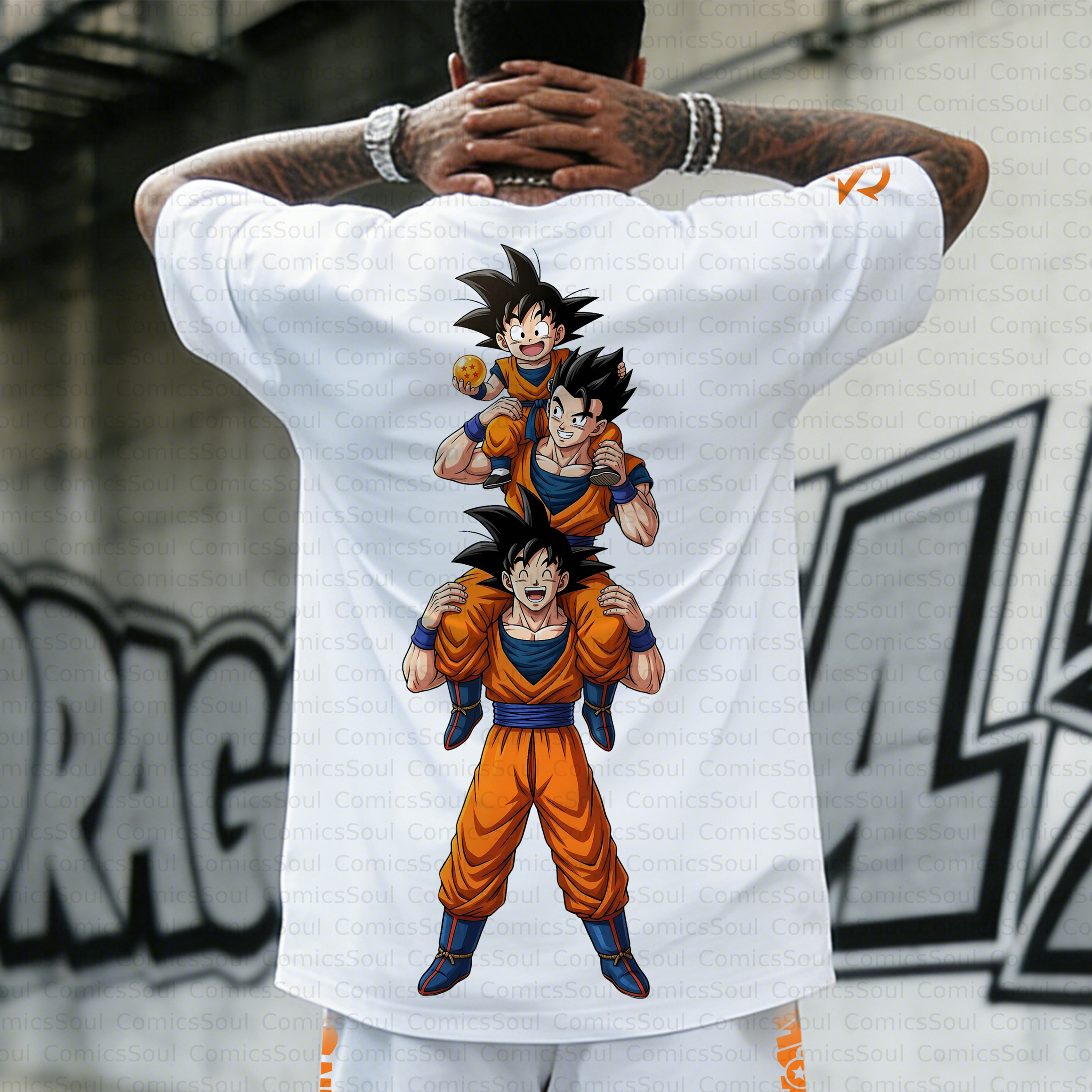 Unisex Anime Inspired Vintage T-Shirt