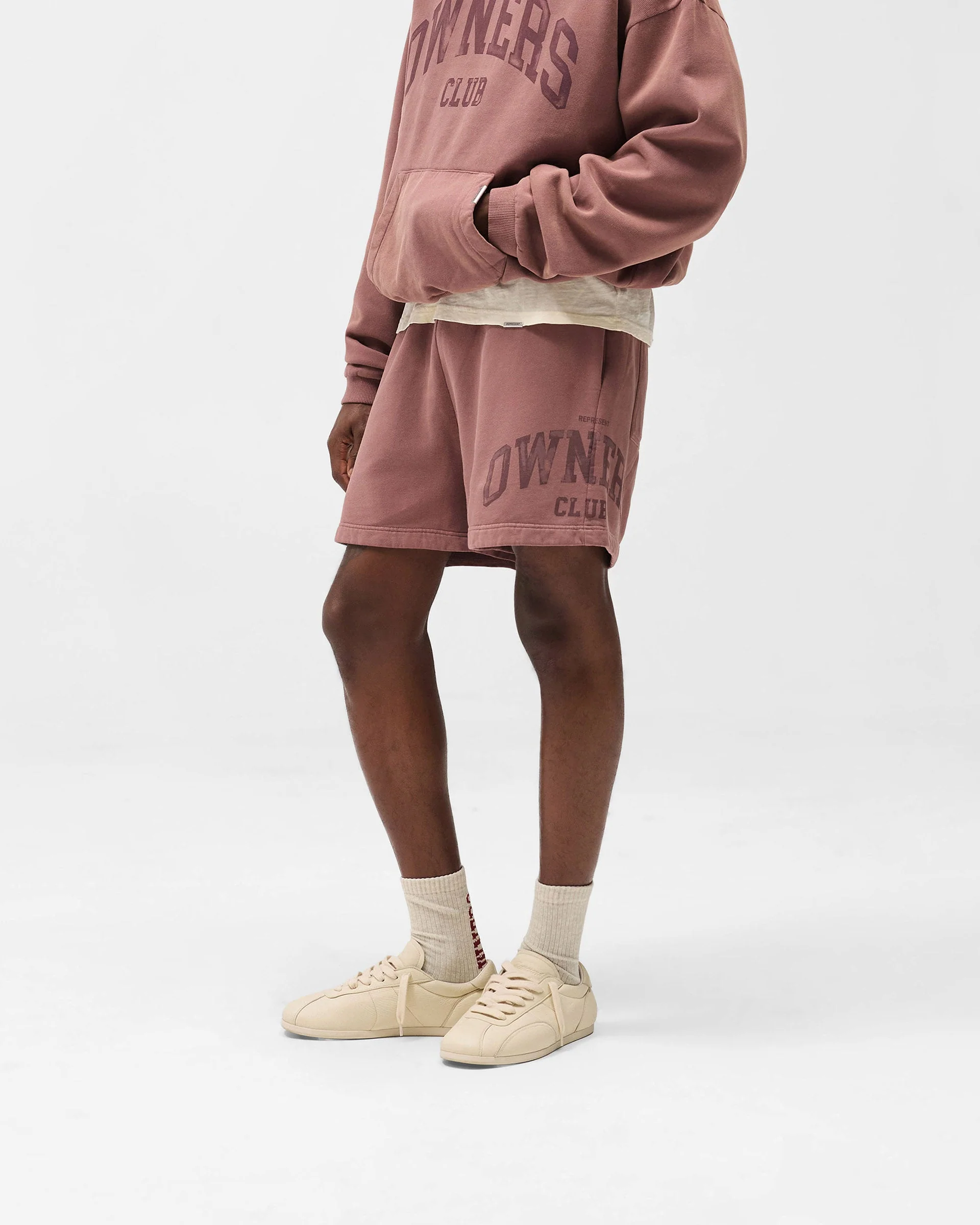 Represent Owners Club Shorts - Smoked Rose