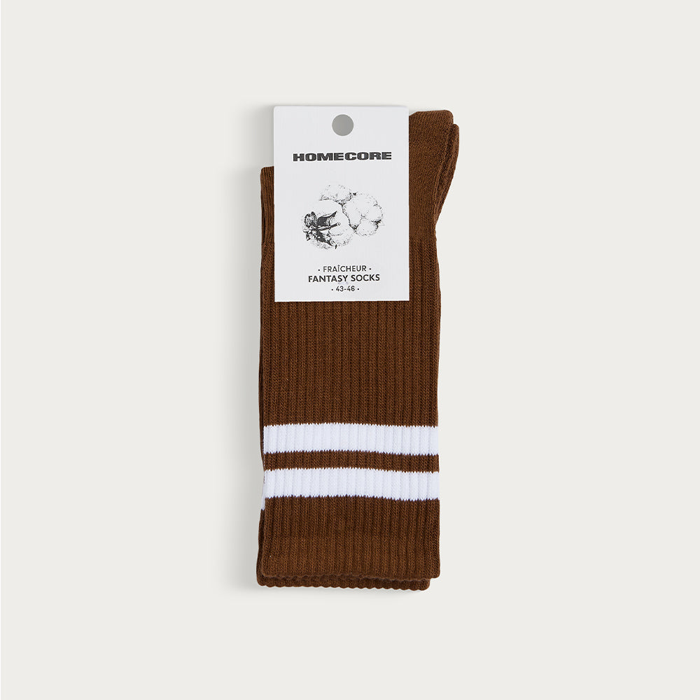Homecore - Chaussettes de Sport - Chocolate Brown
