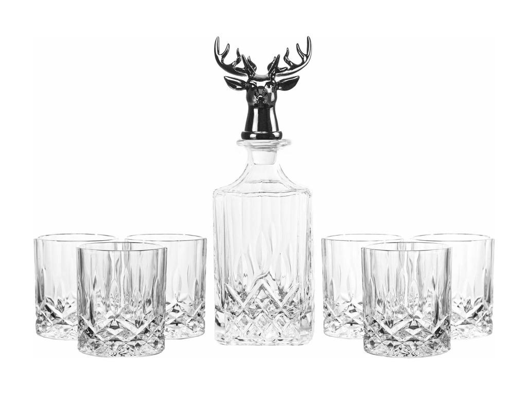 Set 7 Piezas Whisky Cristal 720 Ml