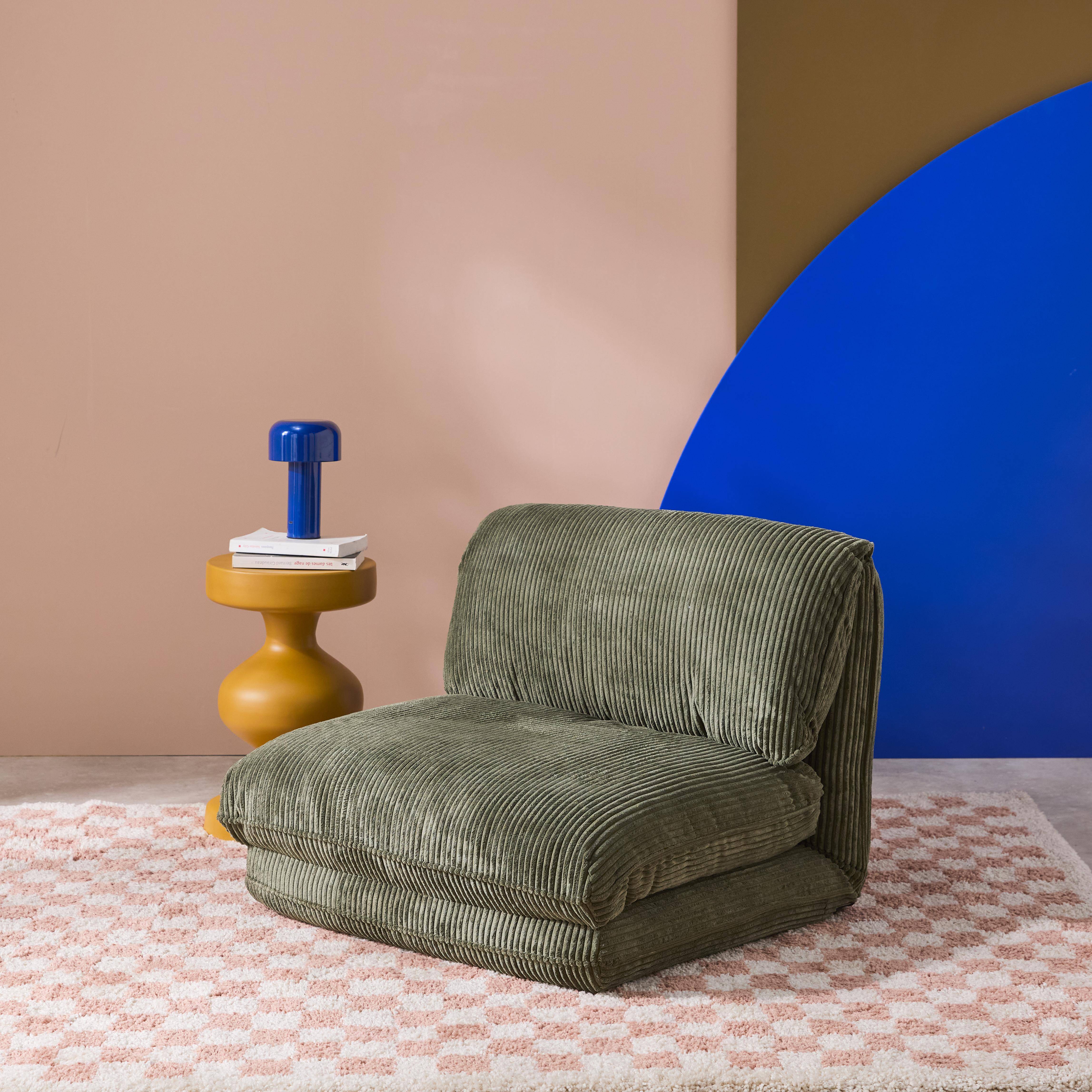 Cosy - Sillón convertible  de pana gruesa