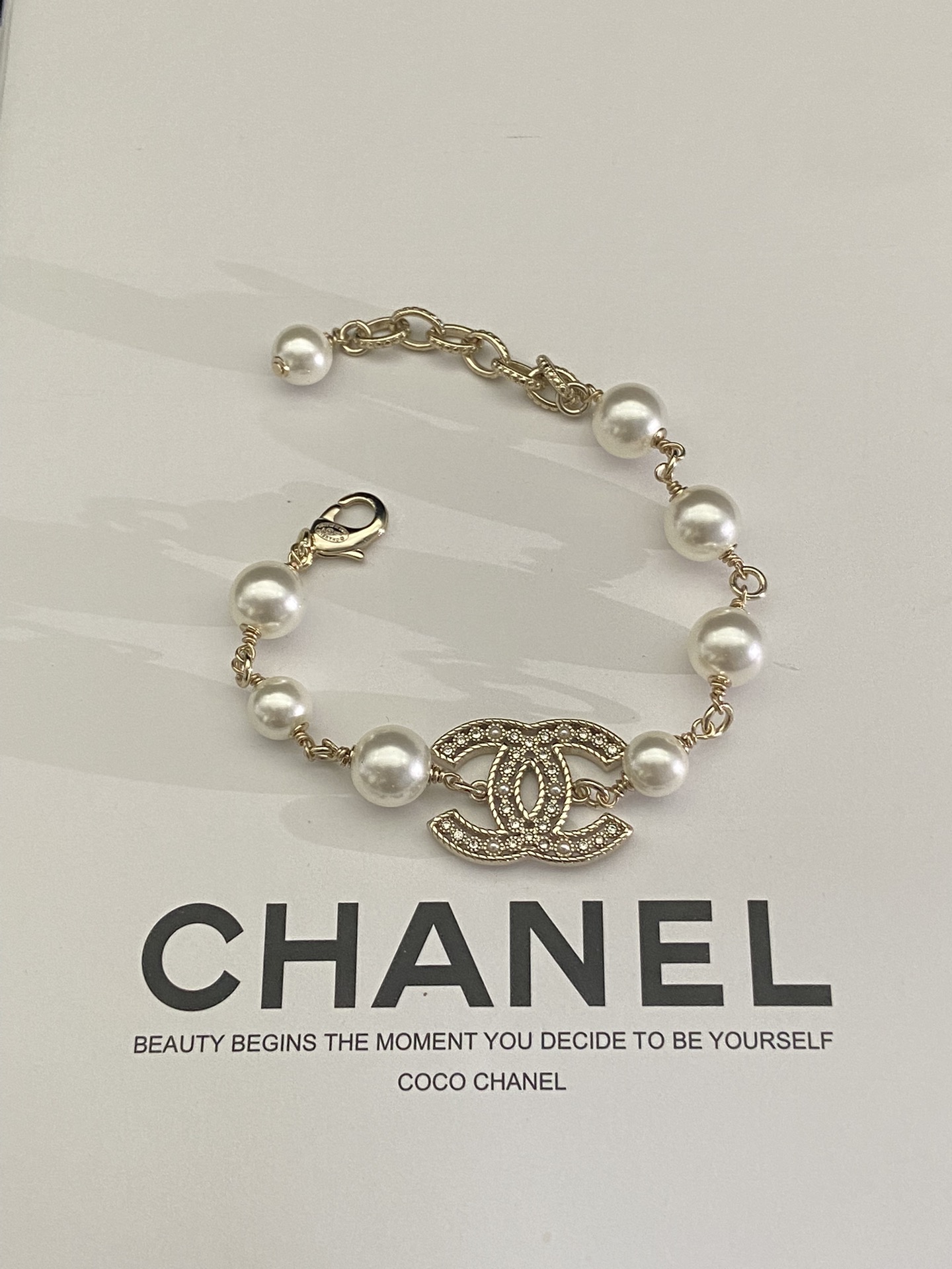 Chanel Pearl Brooch Earrings Bracelet Necklace - Original Replica Club