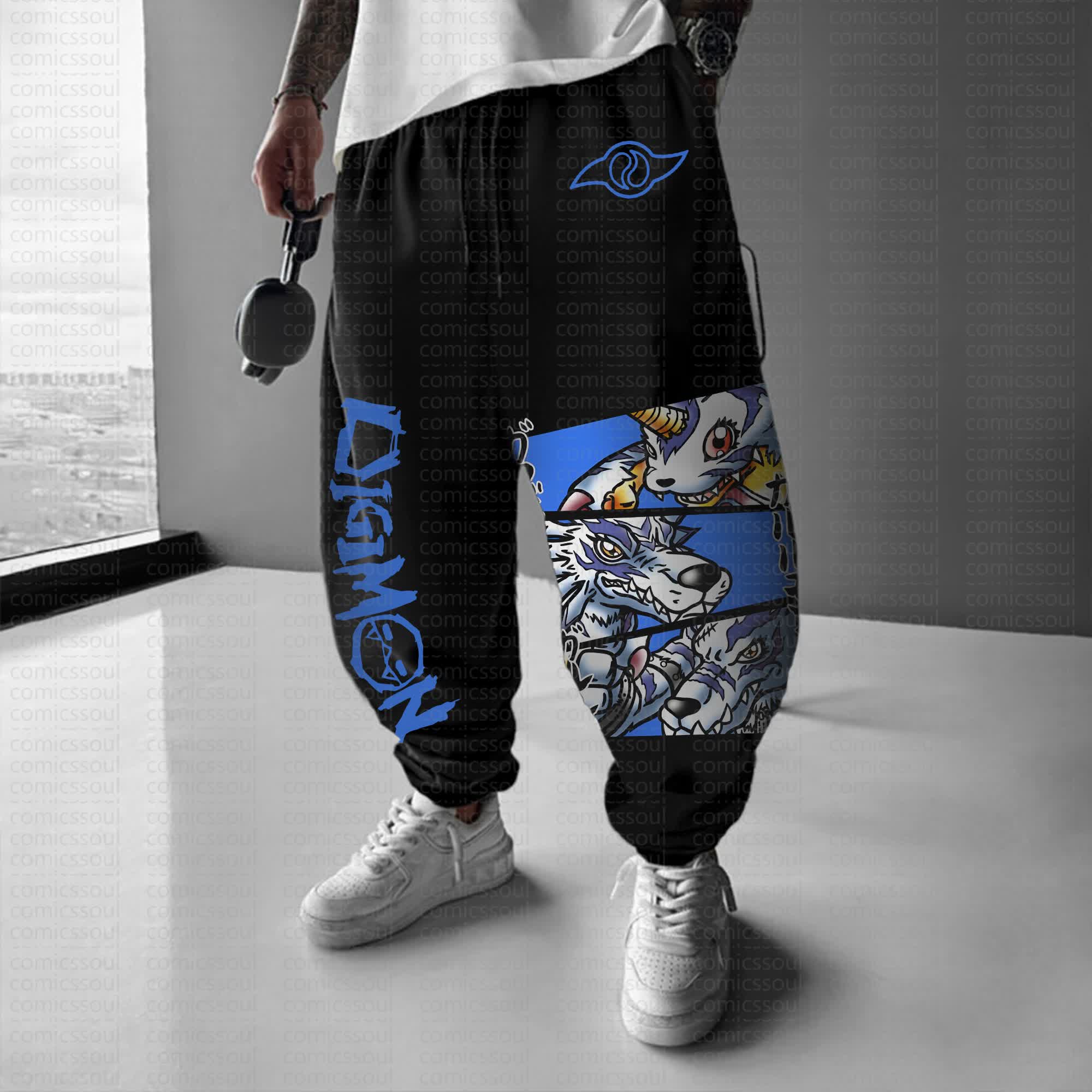Unisex Anime Inspired Vintage Pants丨Comicssoul