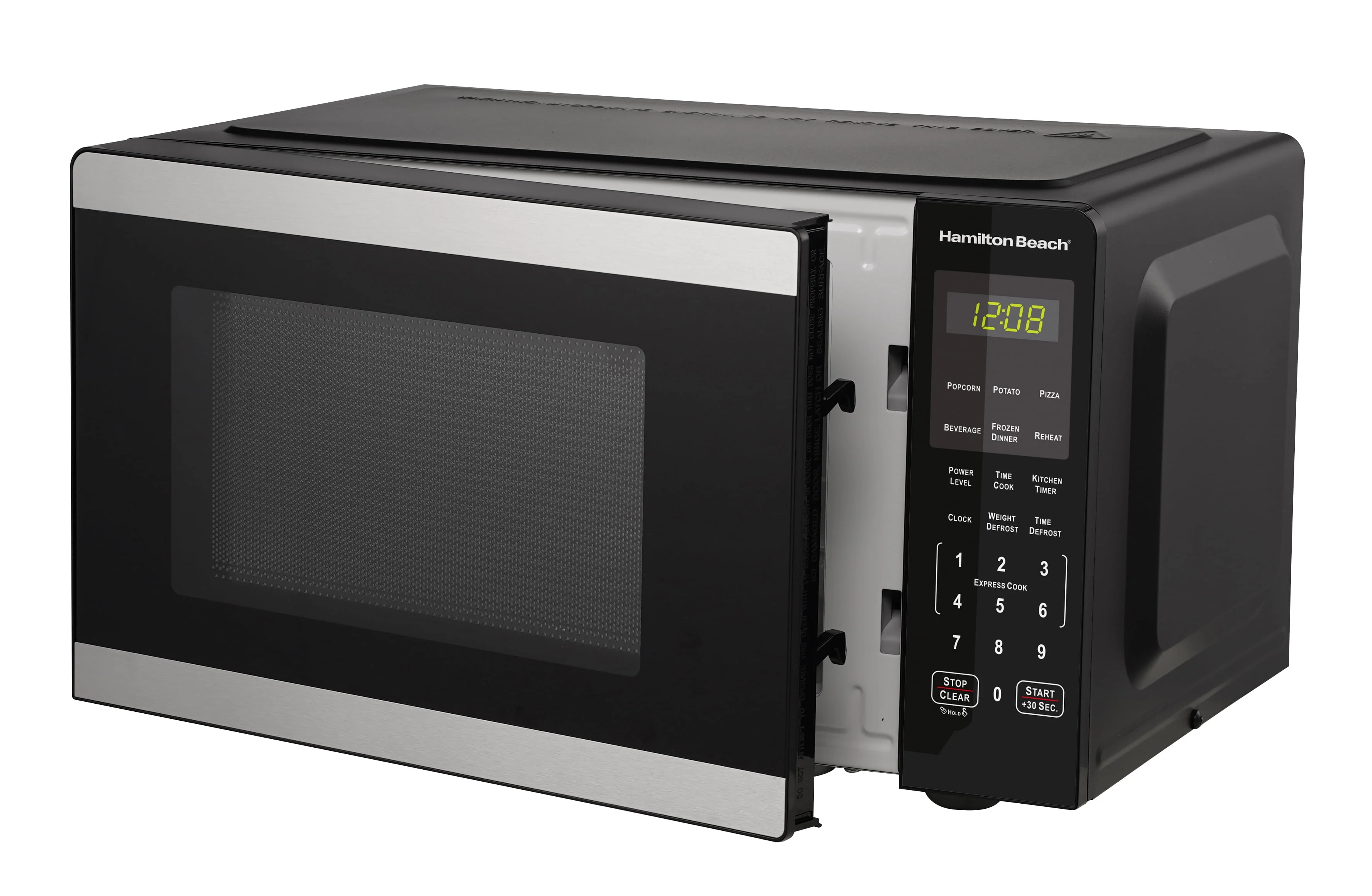 Hamilton Beach 0.9 Cu ft Countertop Microwave Oven, 900 Watts, Stainless Steel, New - Image 11