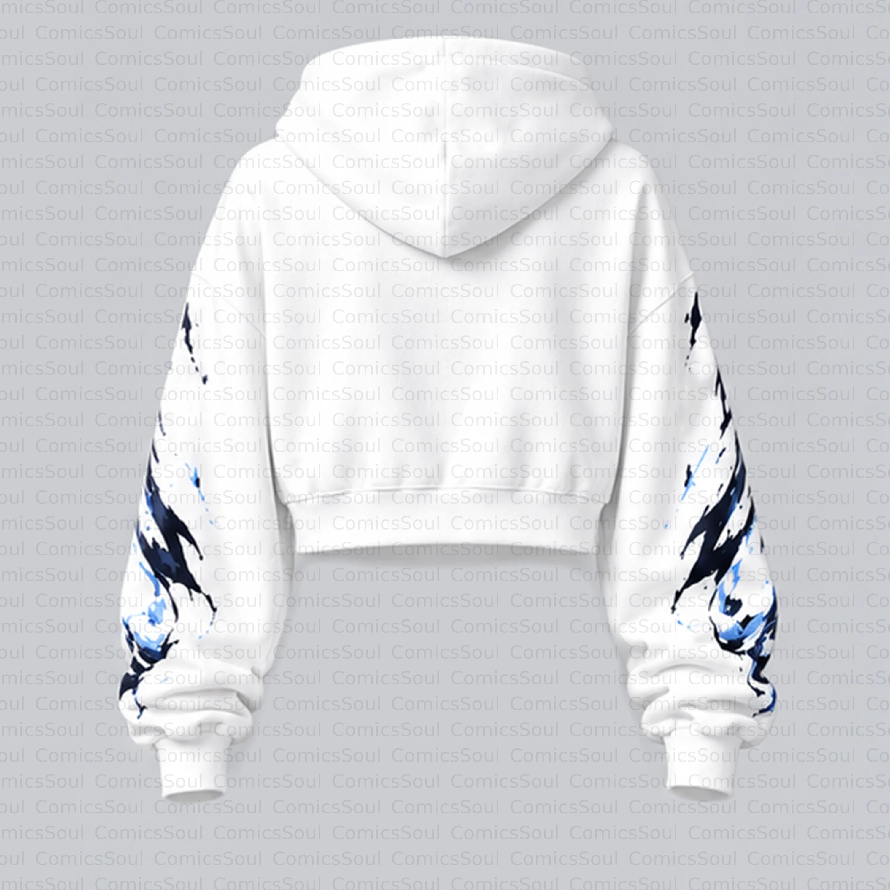 Jujutsu Kaisen Cropped Long Sleeve Hoodie & High Waist Jogger Pants Two Piece TeeThreads Sustain the Scene with Custom Apparel