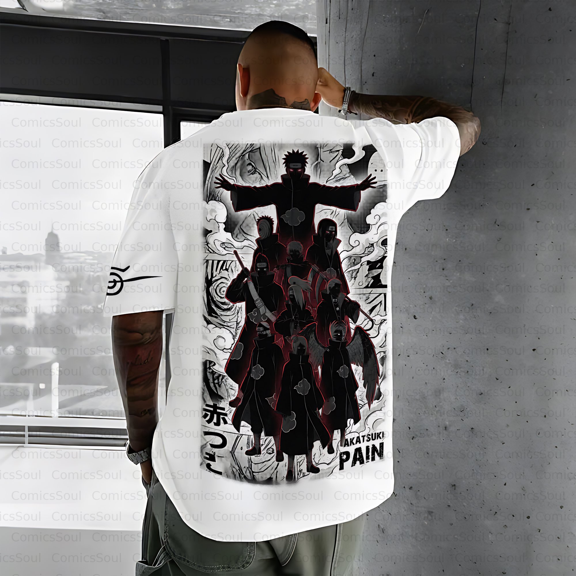 Unisex Anime Inspired Vintage T-Shirt