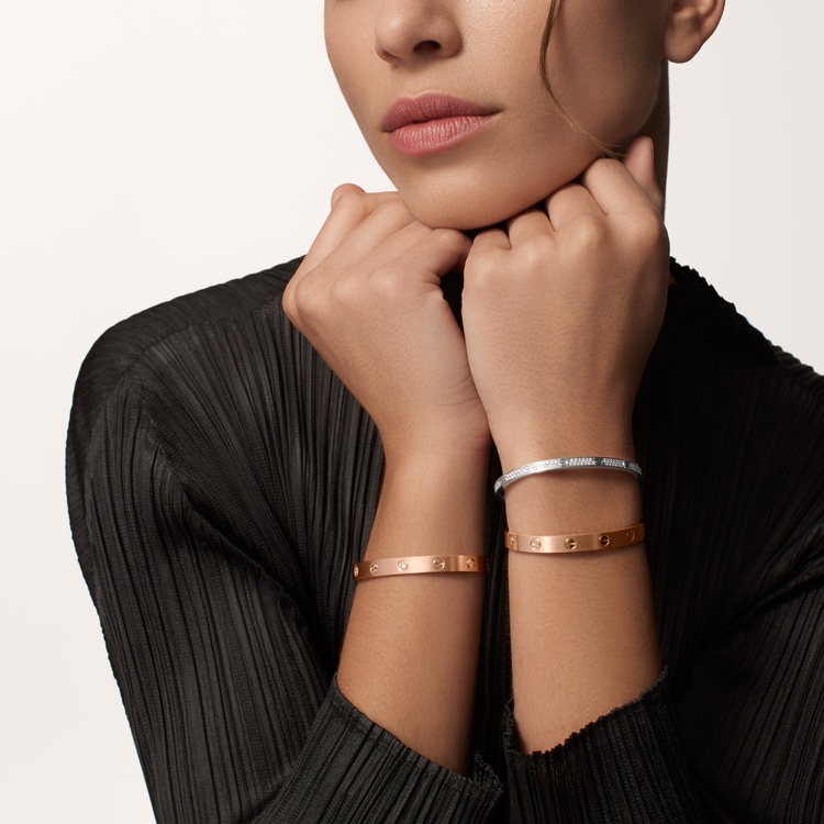 Replicate LOVE bracelet, classic model, brushed(1:1 replica) - Original Replica Club