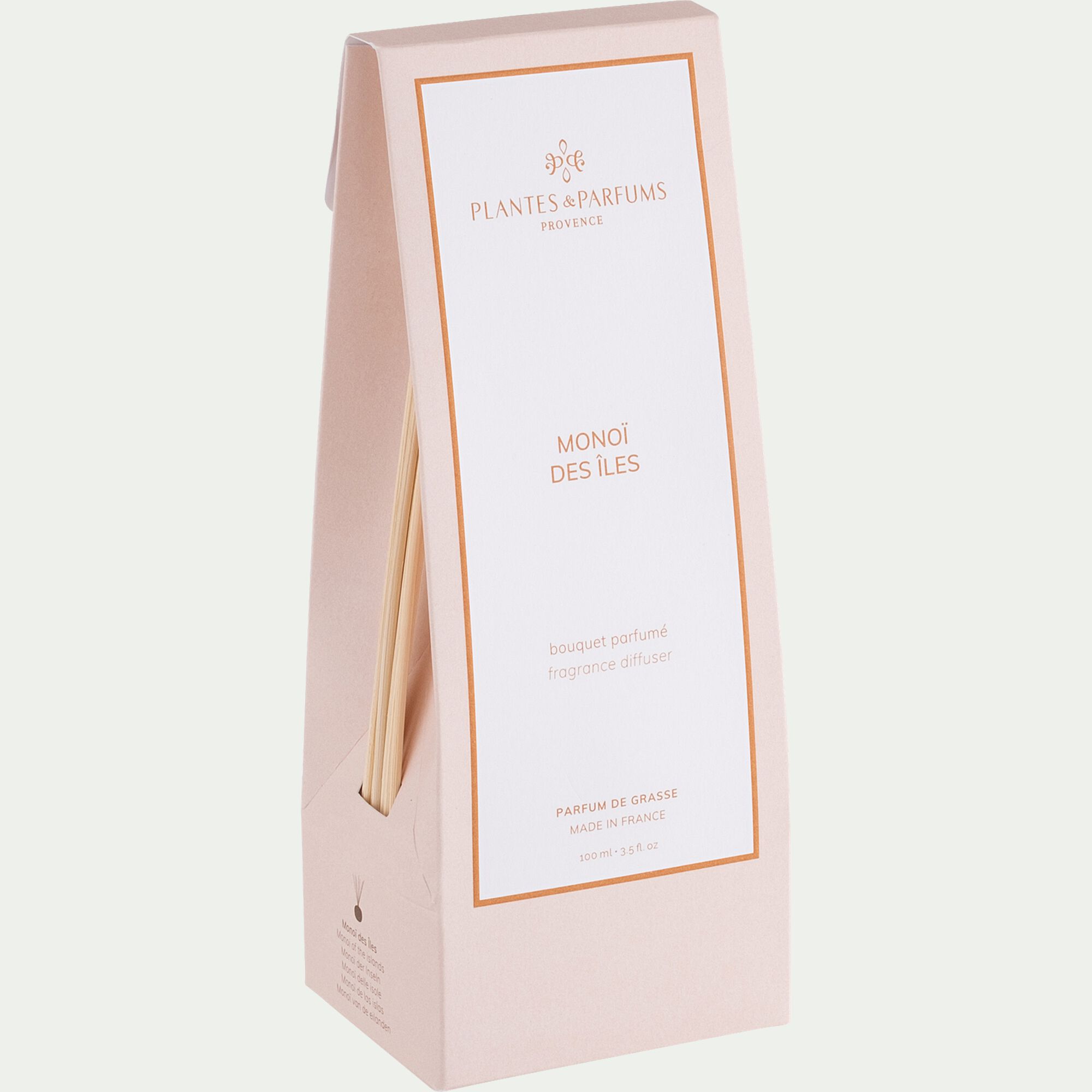 MANON - Diffuseur de parfum senteur monoï des îles 100ml