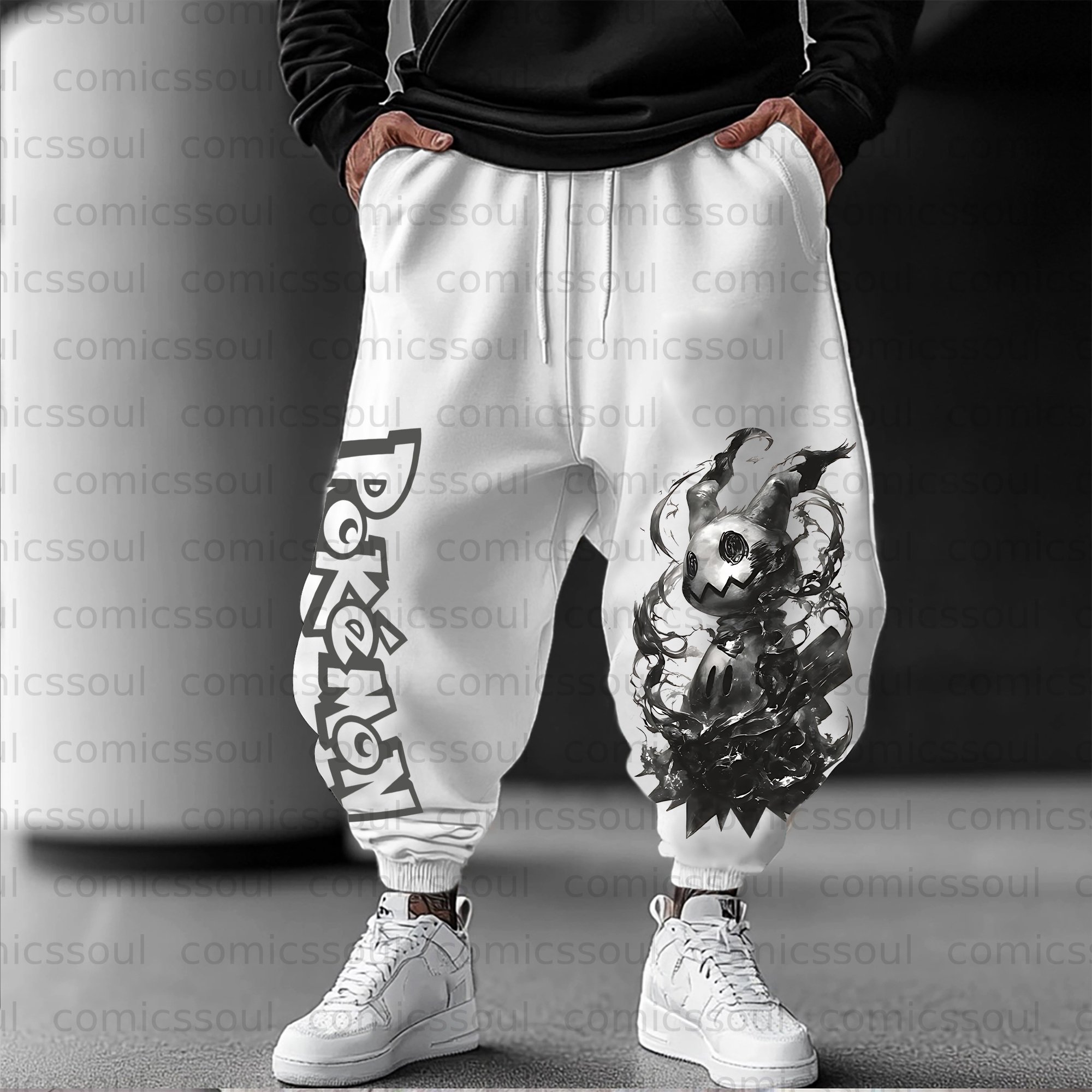 Unisex Anime Inspired Vintage Pants