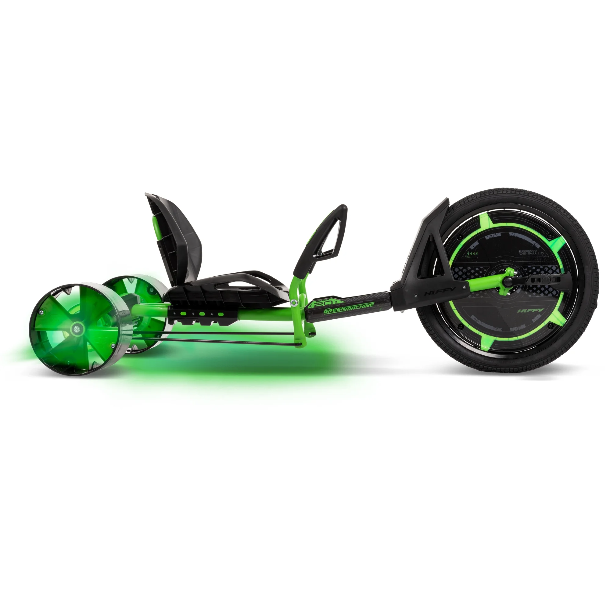 Huffy 20" Green Machine Drift Trike, Fits Riders Ages 8+ Years, Drift and Spin, Green/Black, Unisex, Kids - Image 14