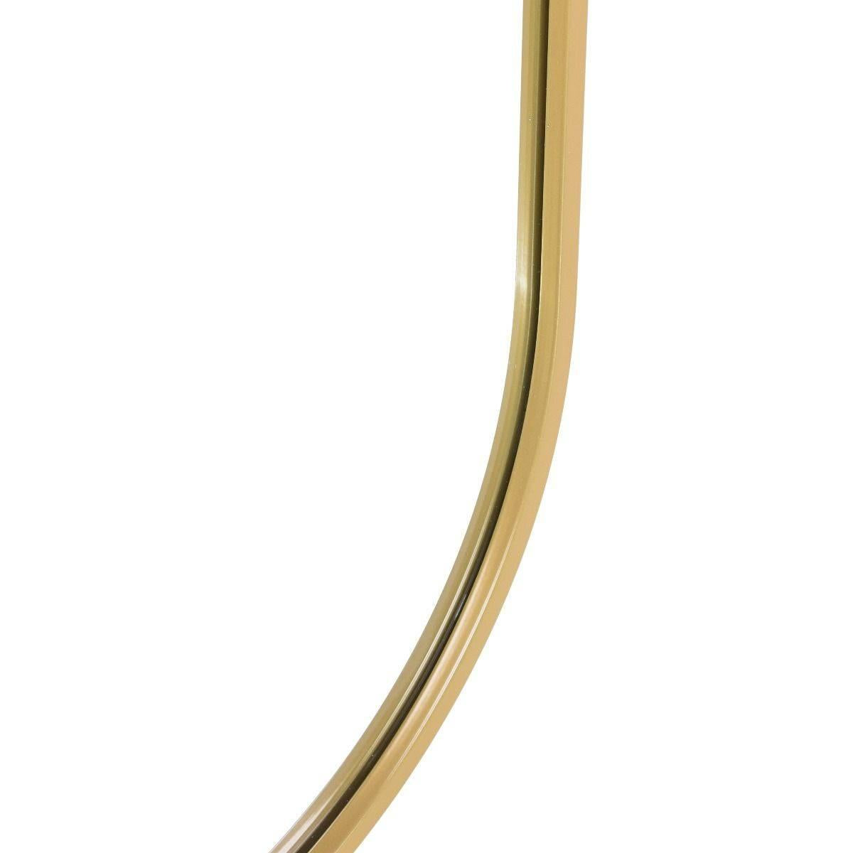 Fragix Iris Spiegel Ovaal - Goud - Metaal - 80x50