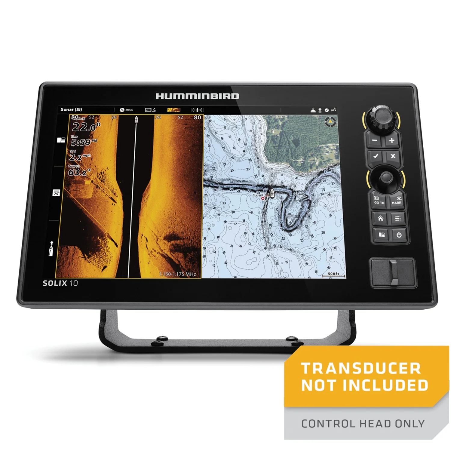 Humminbird 411530-1 SOLIX 10 CHIRP MEGA SI+ G3 Fish Finder - Image 10