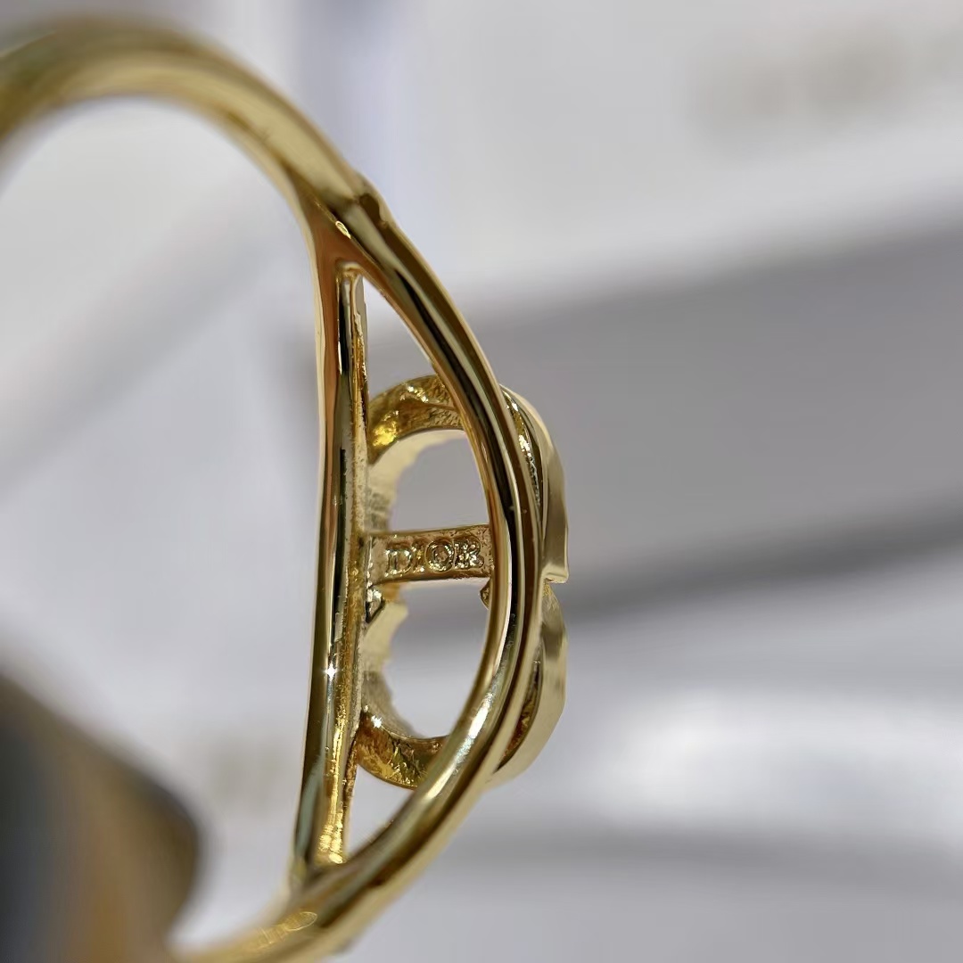 Dior CD Paved Diamond Ring - Original Replica Club