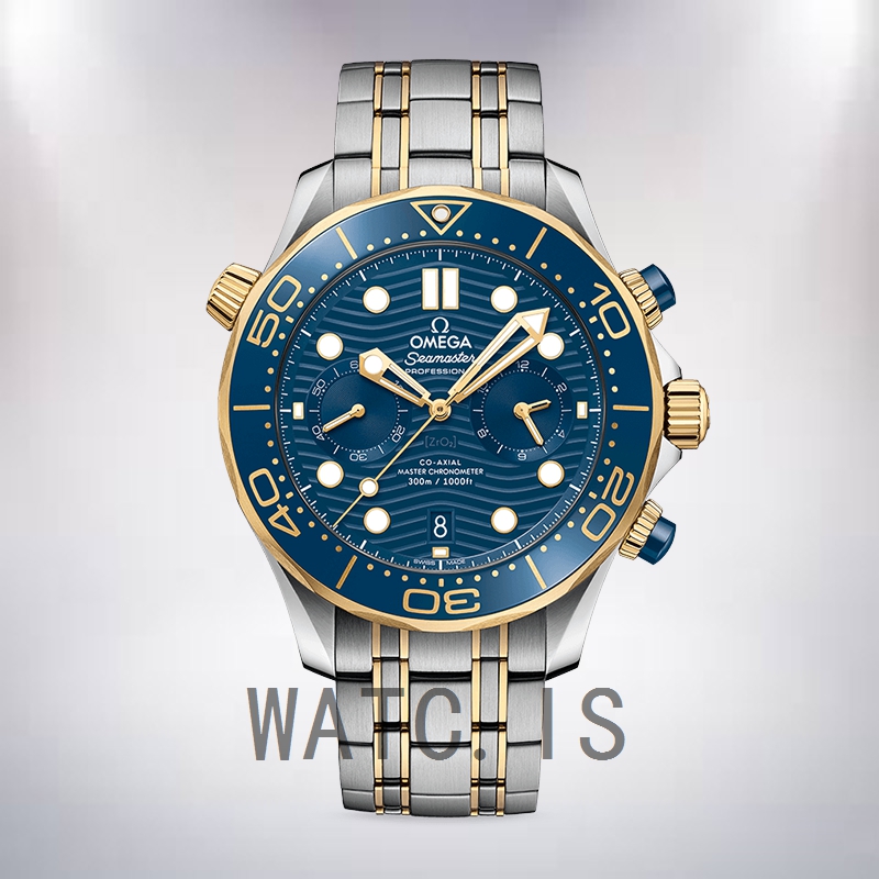 Omega Seamaster Men 44mm 210.20.44.51.03.001 Gold-tone