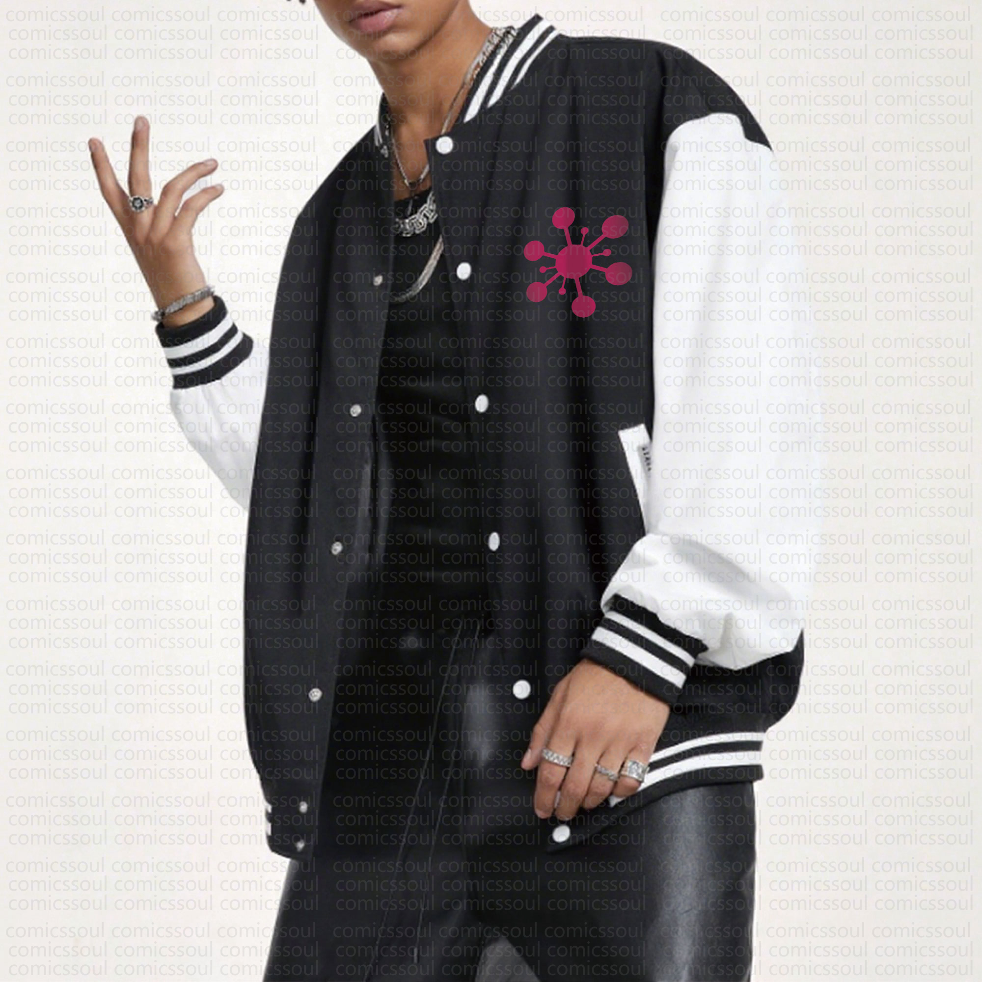 Spring And Autumn Unisex Casual Streetwear Fashion Jacket | Comicssoul TeeThreads Sustain the Scene with Custom Apparel