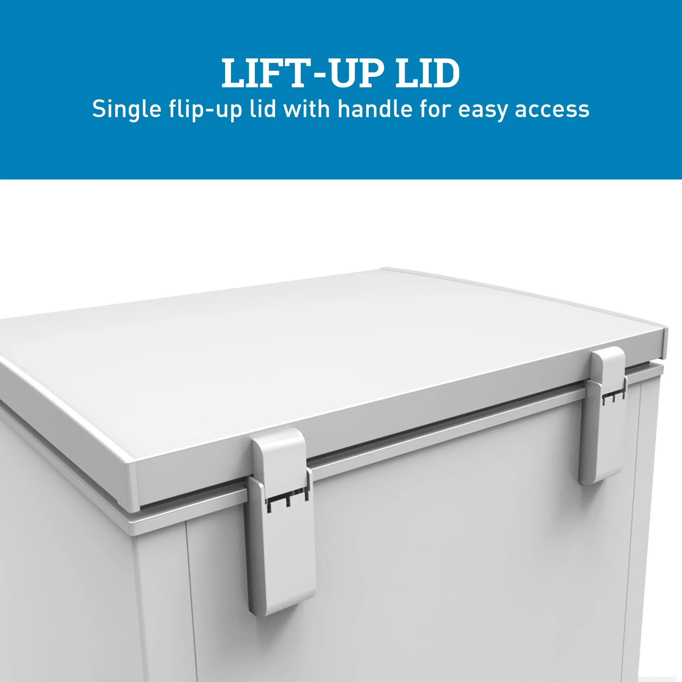 Avanti Garage Ready Chest Freezer, 5.0 Cu. ft. Capacity, in White (?CF5F0W)