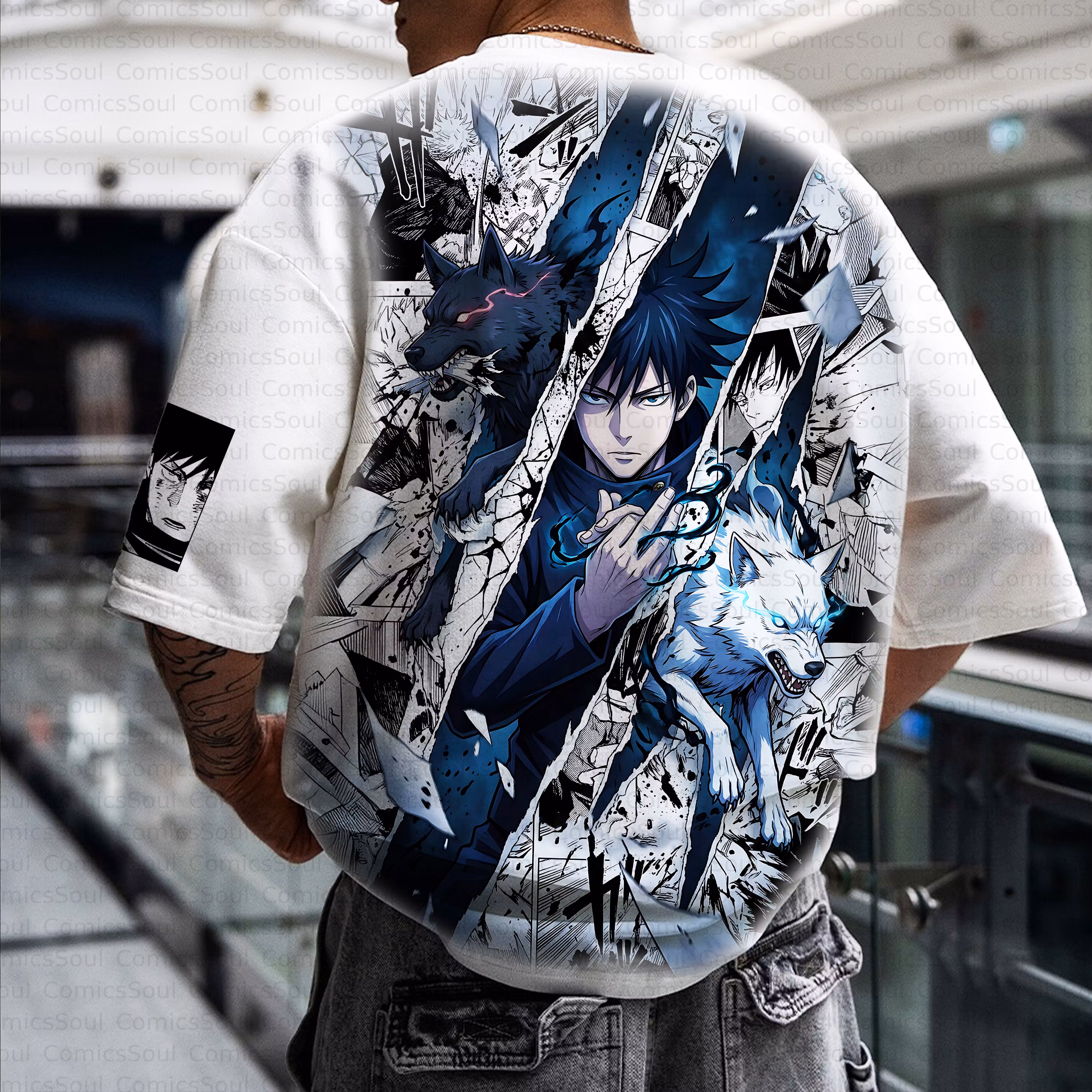 Unisex Anime Inspired Vintage T-Shirt